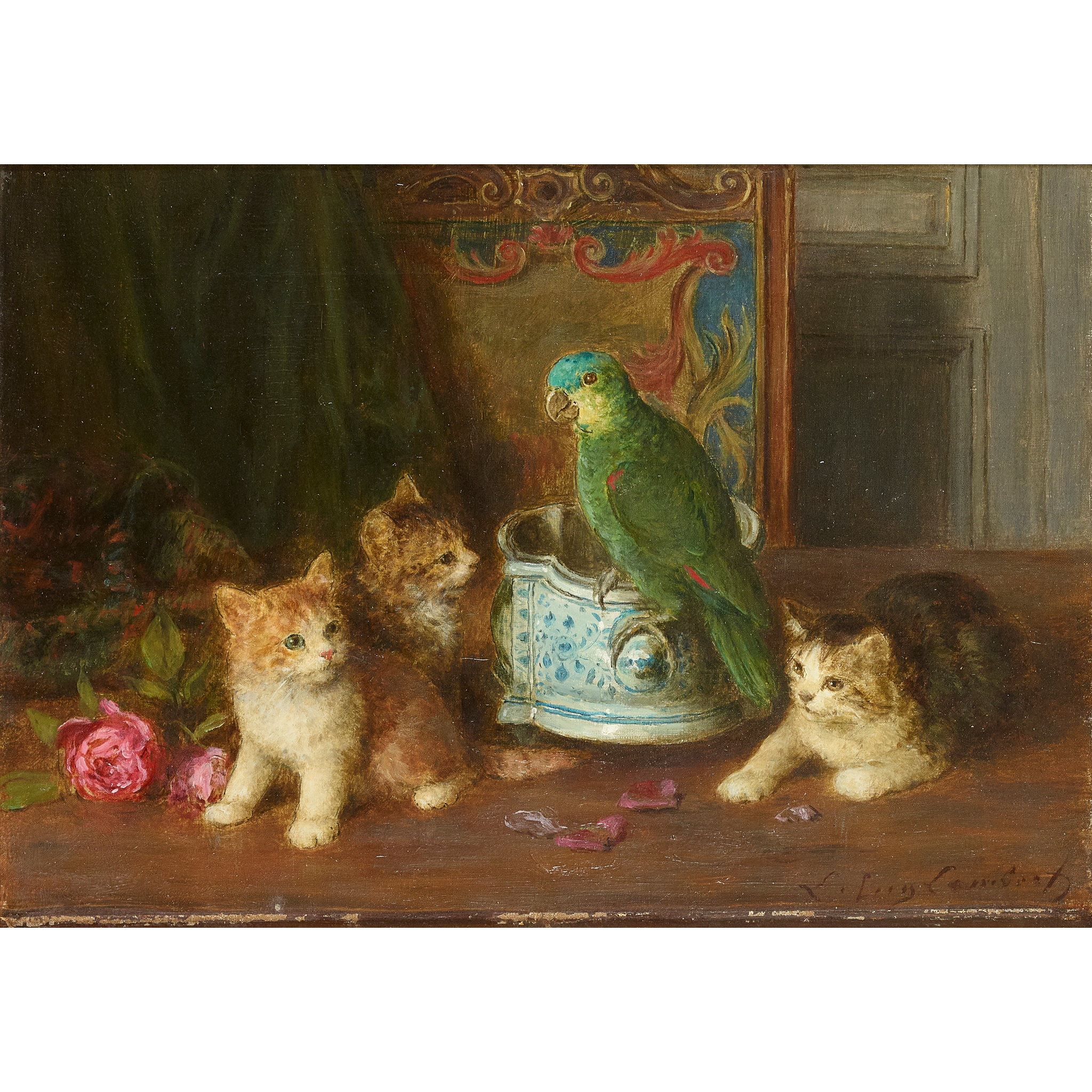 LOUIS EUGÈNE LAMBERT (FRENCH 1825-1900)