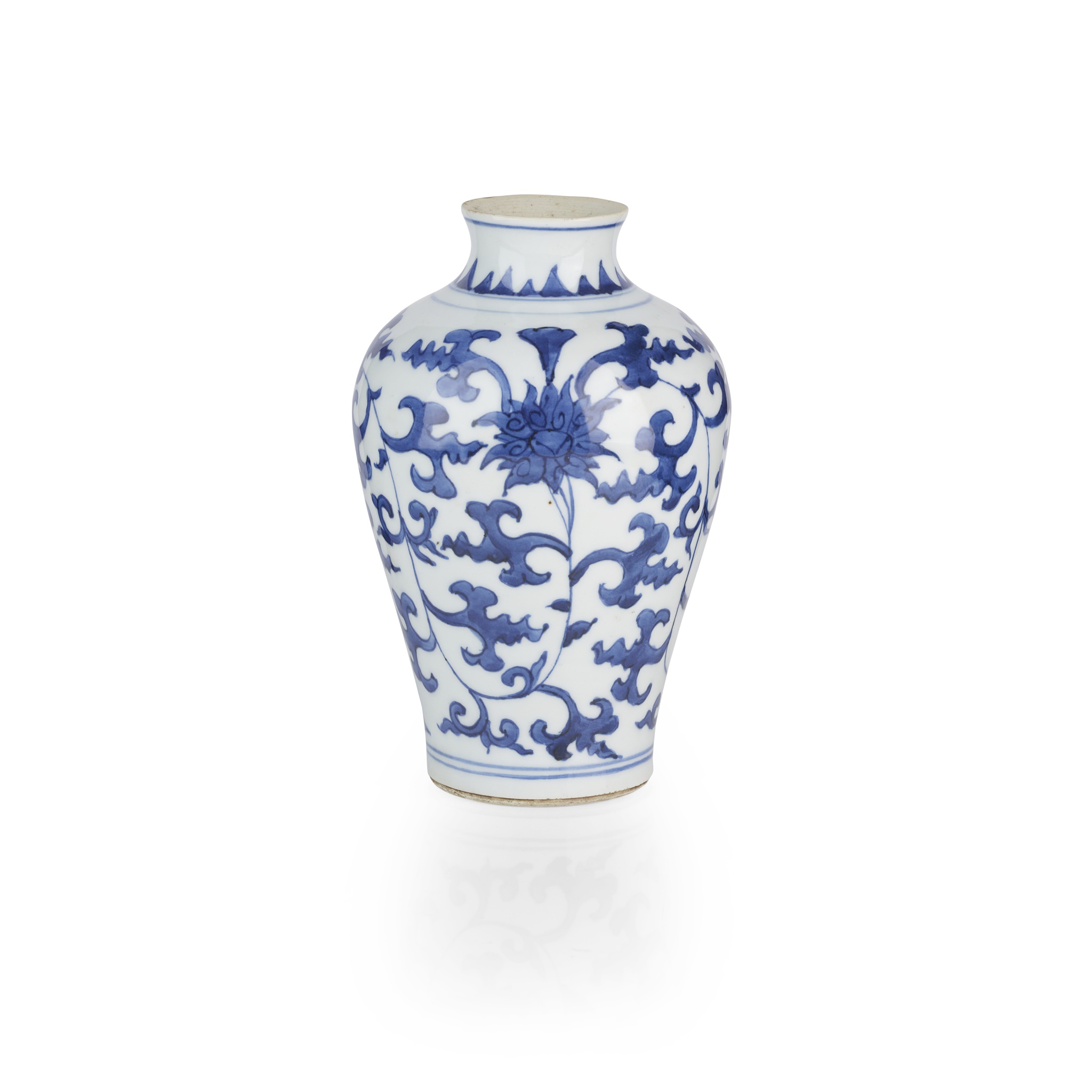 BLUE AND WHITE VASE