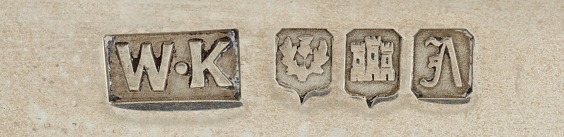 William Kirk - a set of five pairs of modern fruit knives and forks