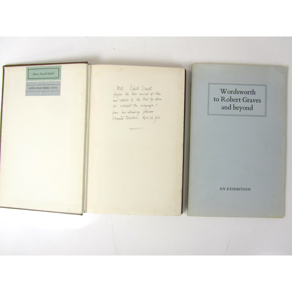 Blunden, Edmund, editor - Wilfred Owen - Edith Sitwell