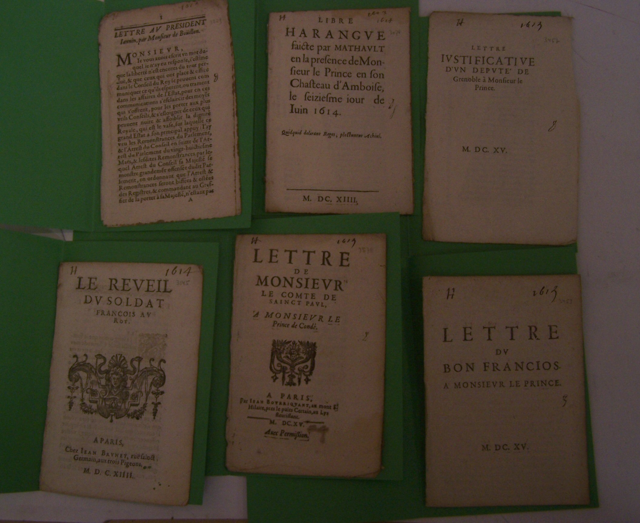 French Pamphlets