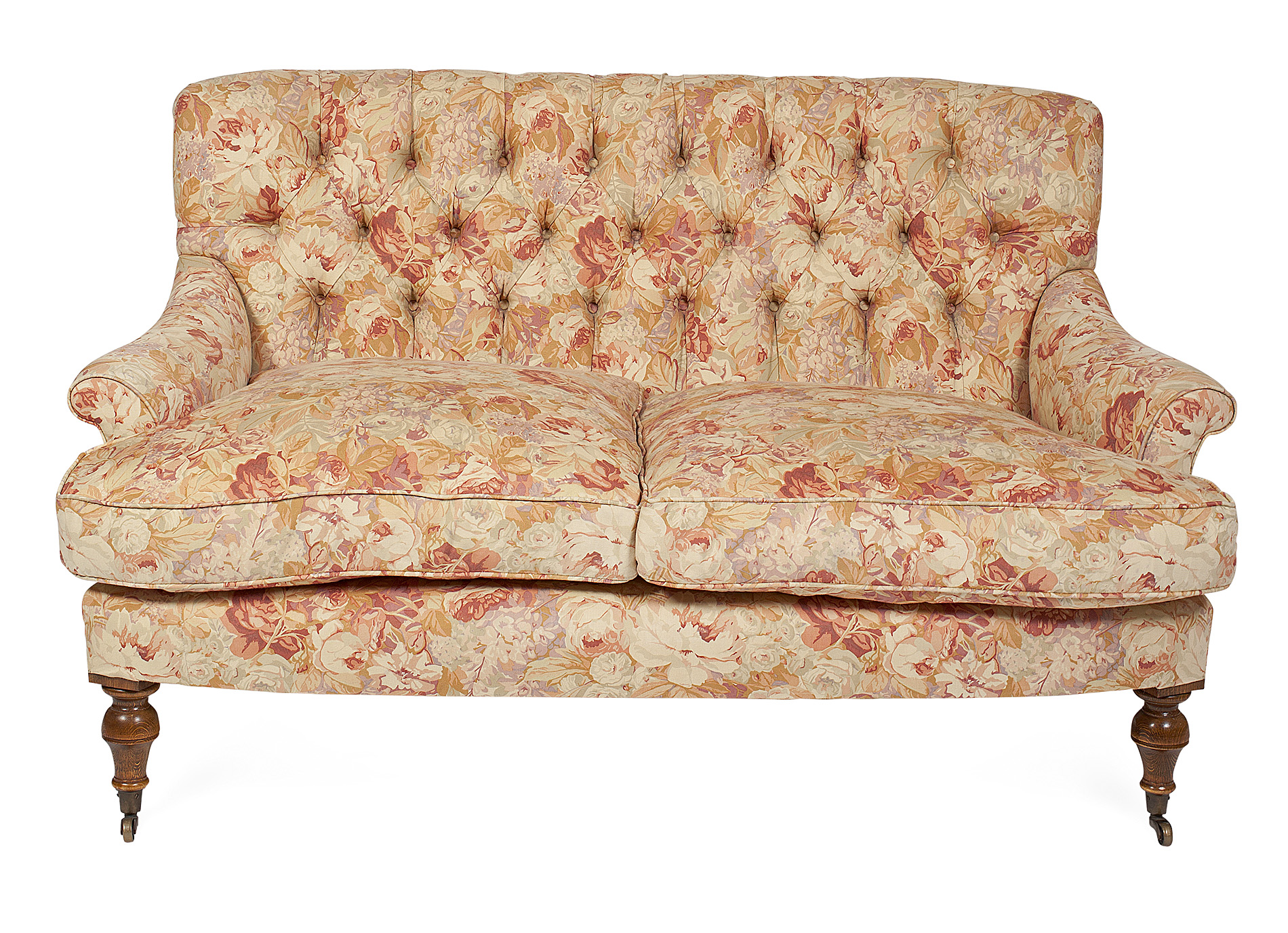 BUTTON BACK UPHOLSTERED SOFA