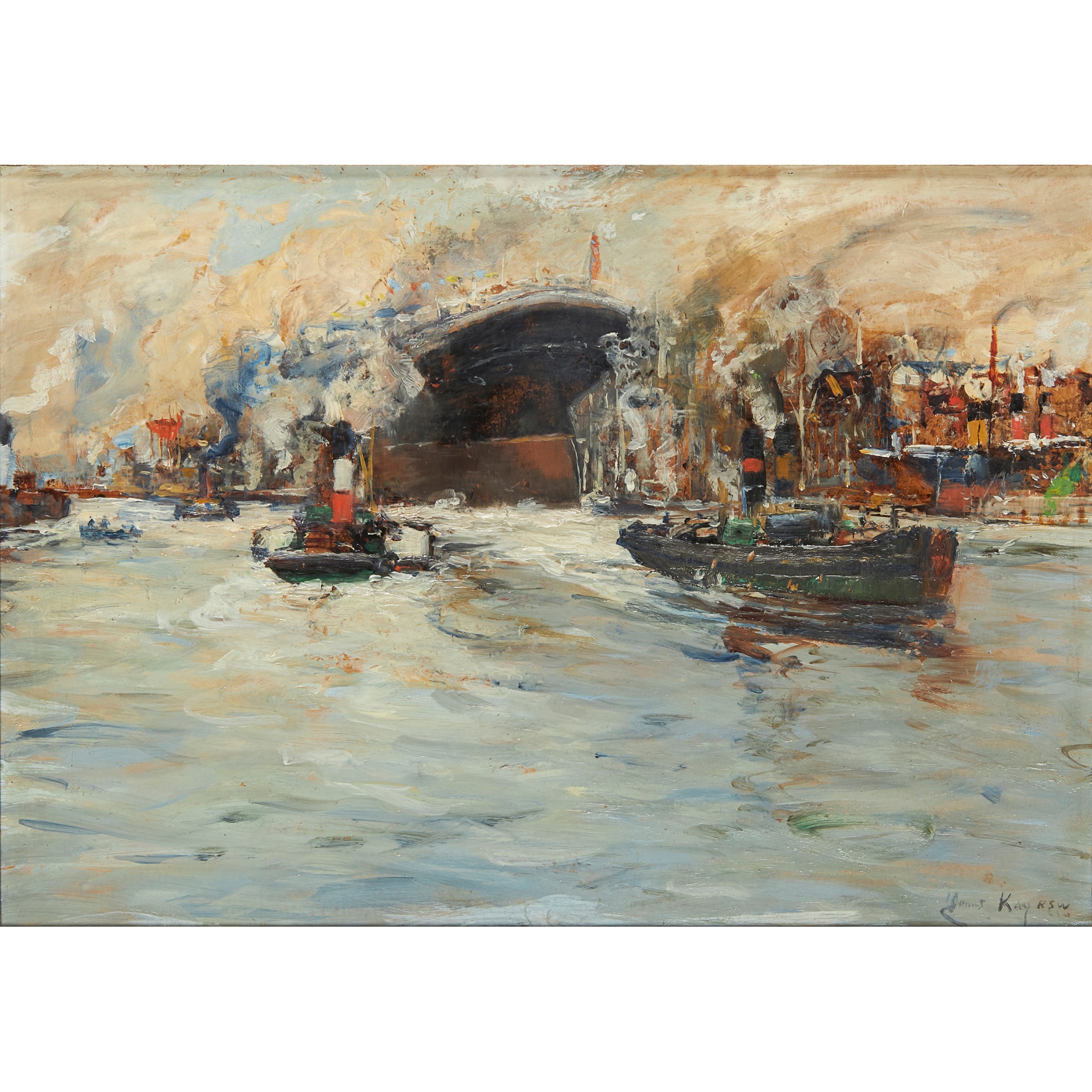 JAMES KAY R.S.A., R.S.W. (SCOTTISH 1858-1942)