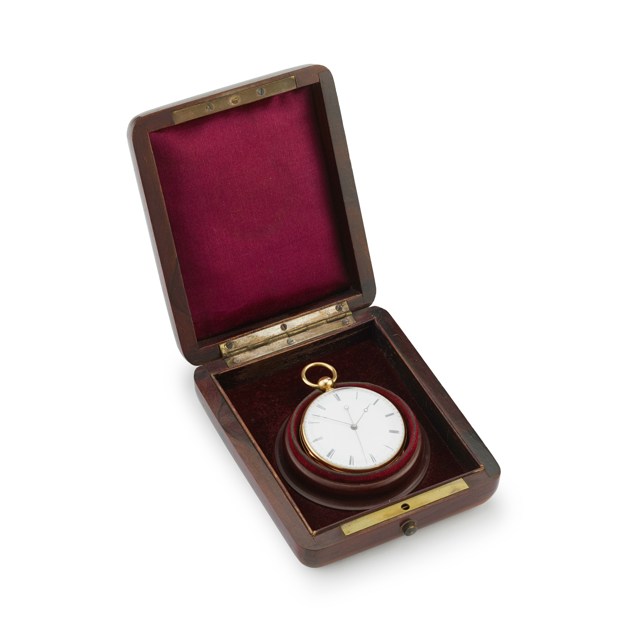 Lépine, Paris. A fine 18k gold quarter repeating key-wind jump-seconds pocket watch
