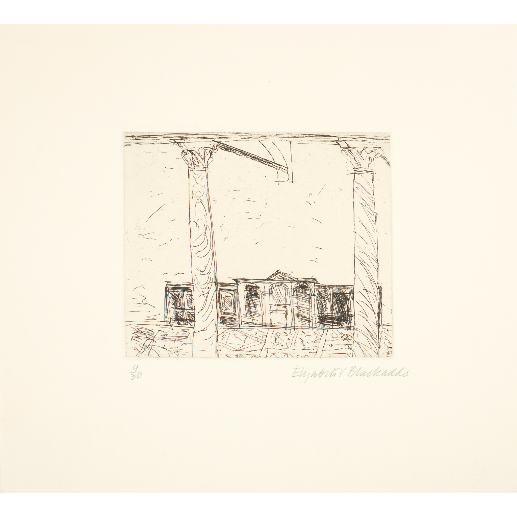 DAME ELIZABETH BLACKADDER O.B.E., R.A., R.S.A., R.S.W., R.G.I., D.Litt (SCOTTISH 1931-2021)