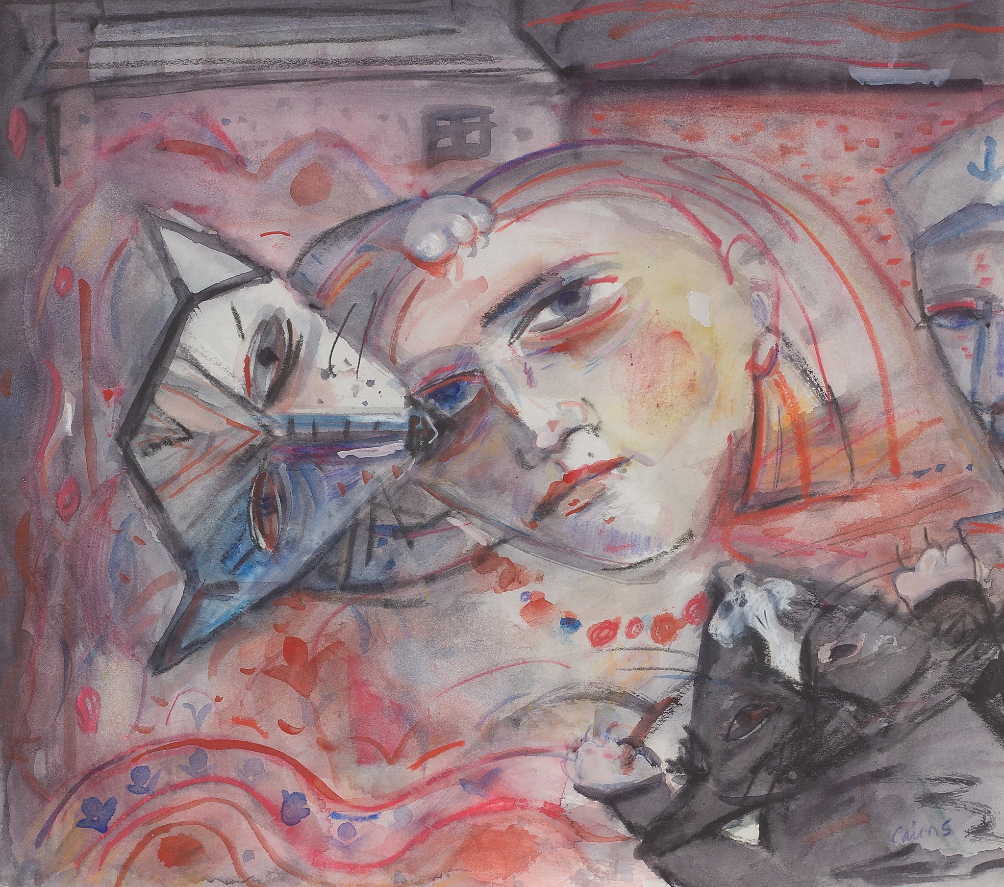 JOYCE CAIRNS P.R.S.A., R.S.A., R.S.W. M.A. (R.C.A.) (SCOTTISH B.1947)