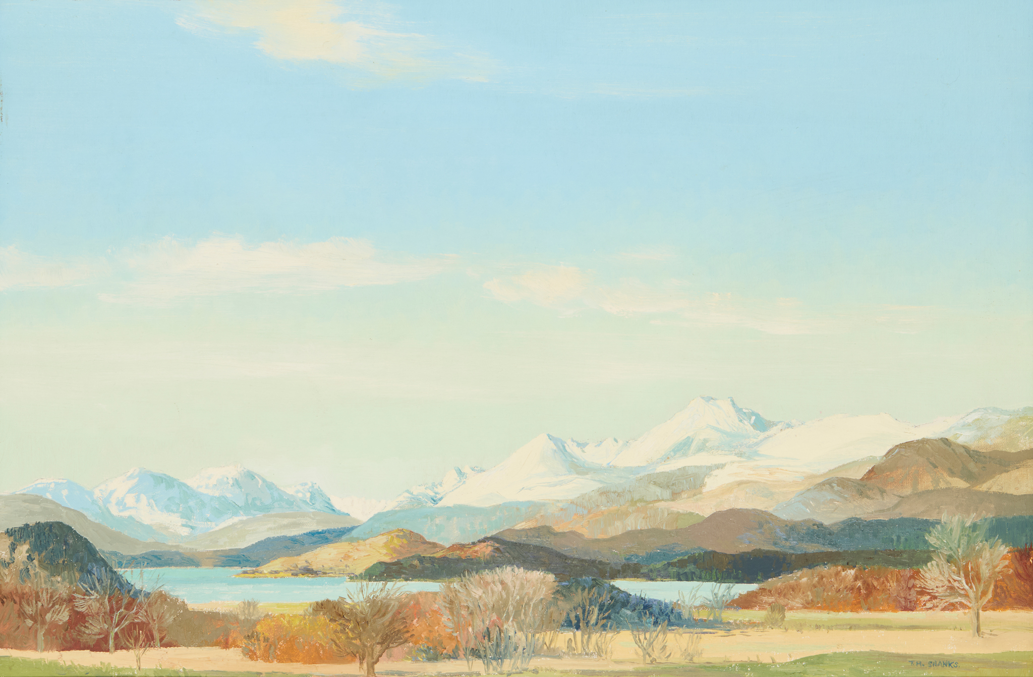 TOM SHANKS R.S.W., R.G.I (SCOTTISH 1921-2020)