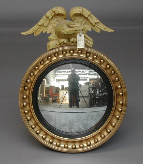 A Regency convex mirror