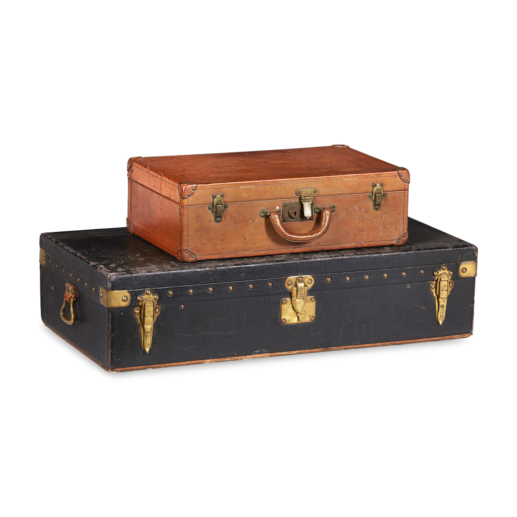 TWO LOUIS VUITTON SUITCASES