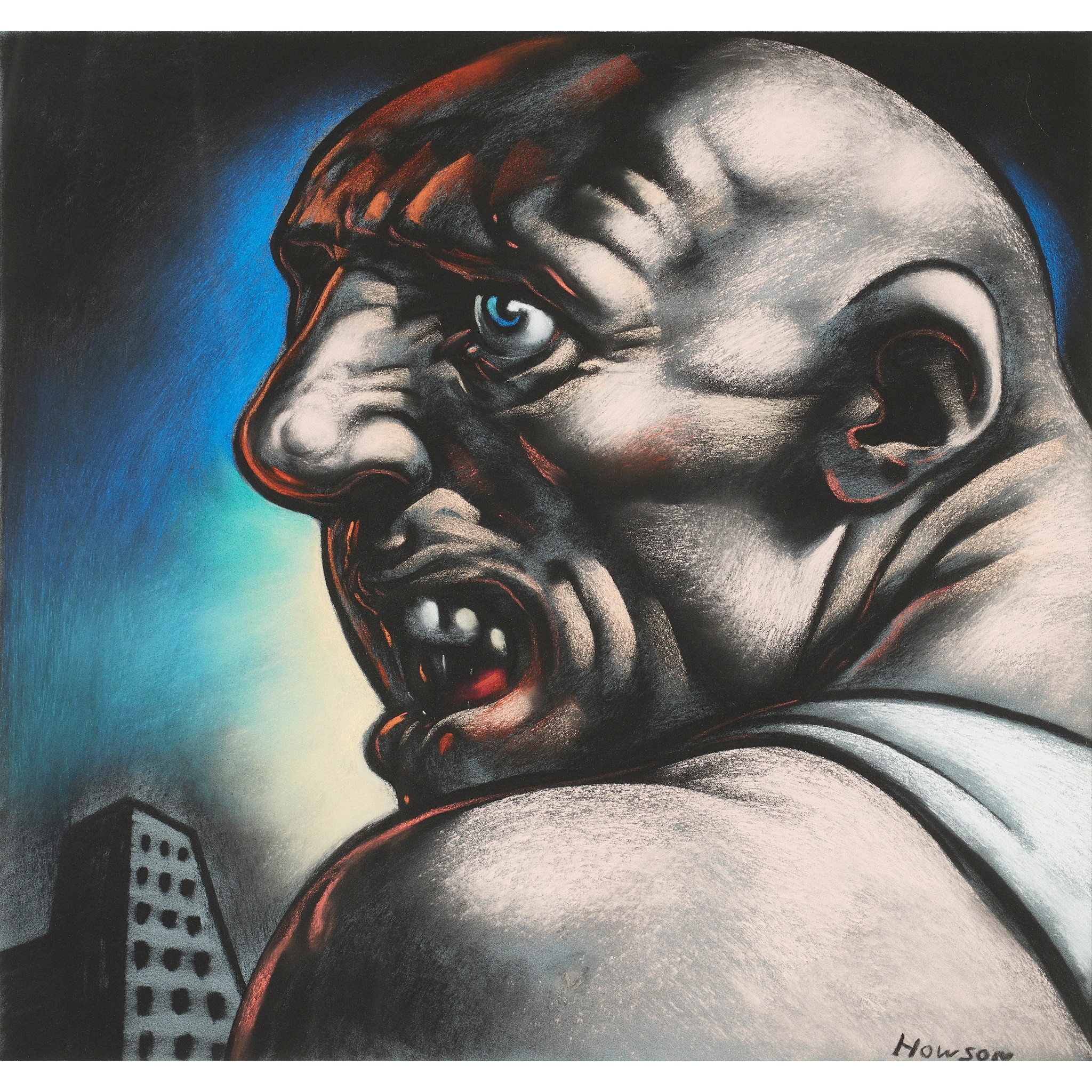 PETER HOWSON O.B.E. (SCOTTISH B.1958)