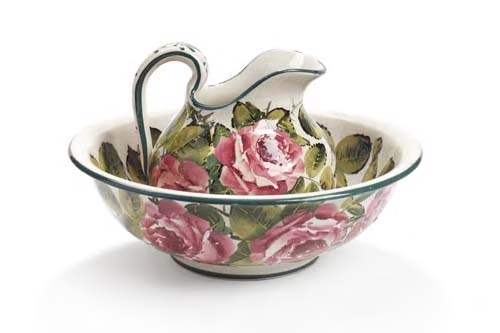 A Wemyss ewer and basin,