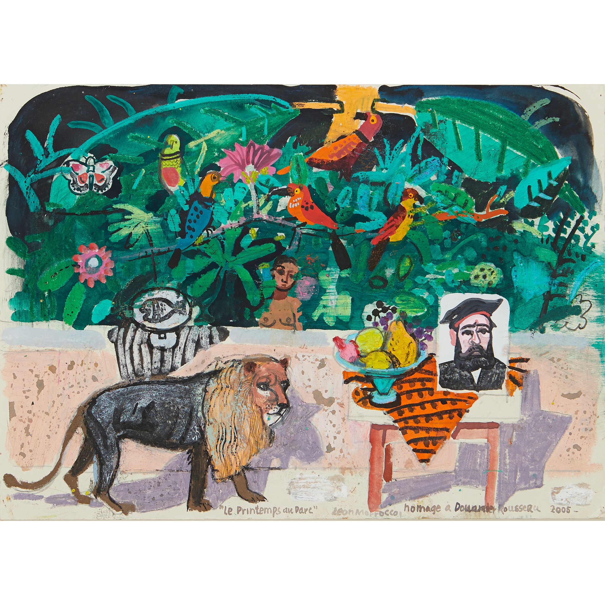 LEON MORROCCO A.R.S.A (SCOTTISH B.1942)