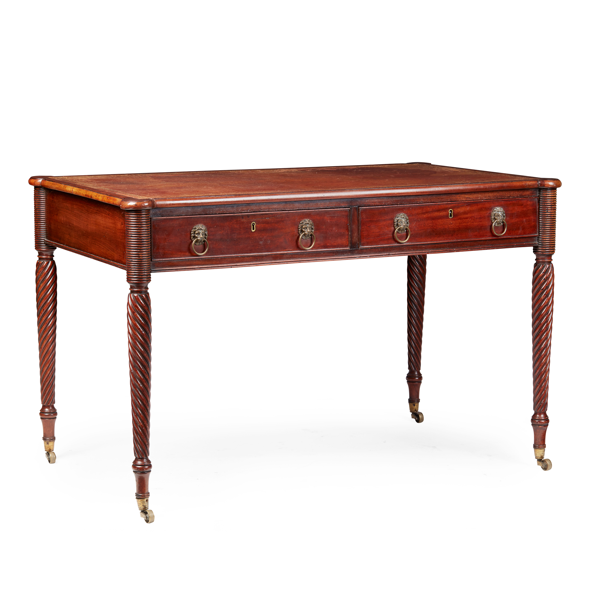 REGENCY MAHOGANY WRITING TABLE
