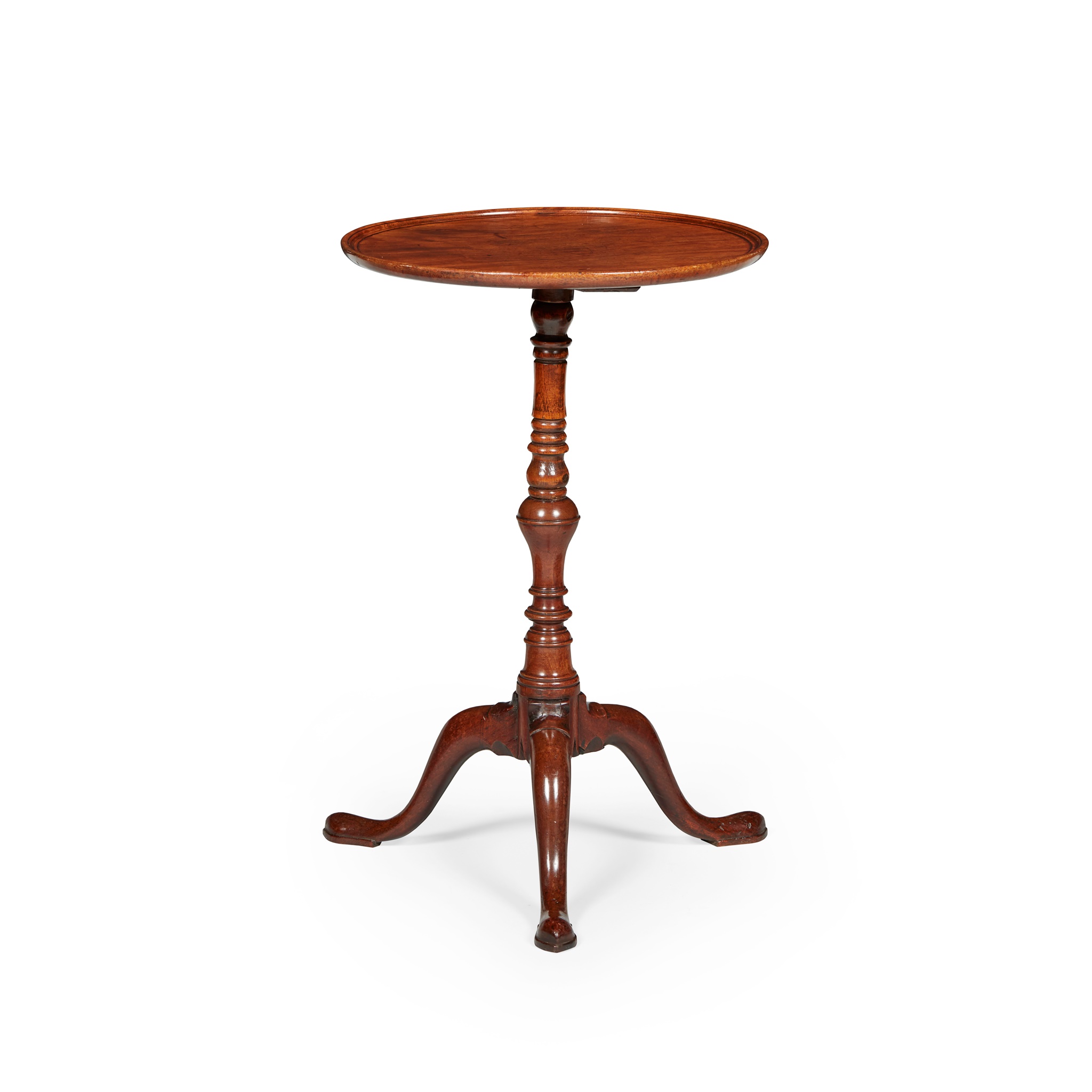 GEORGE III MAHOGANY WINE TABLE
