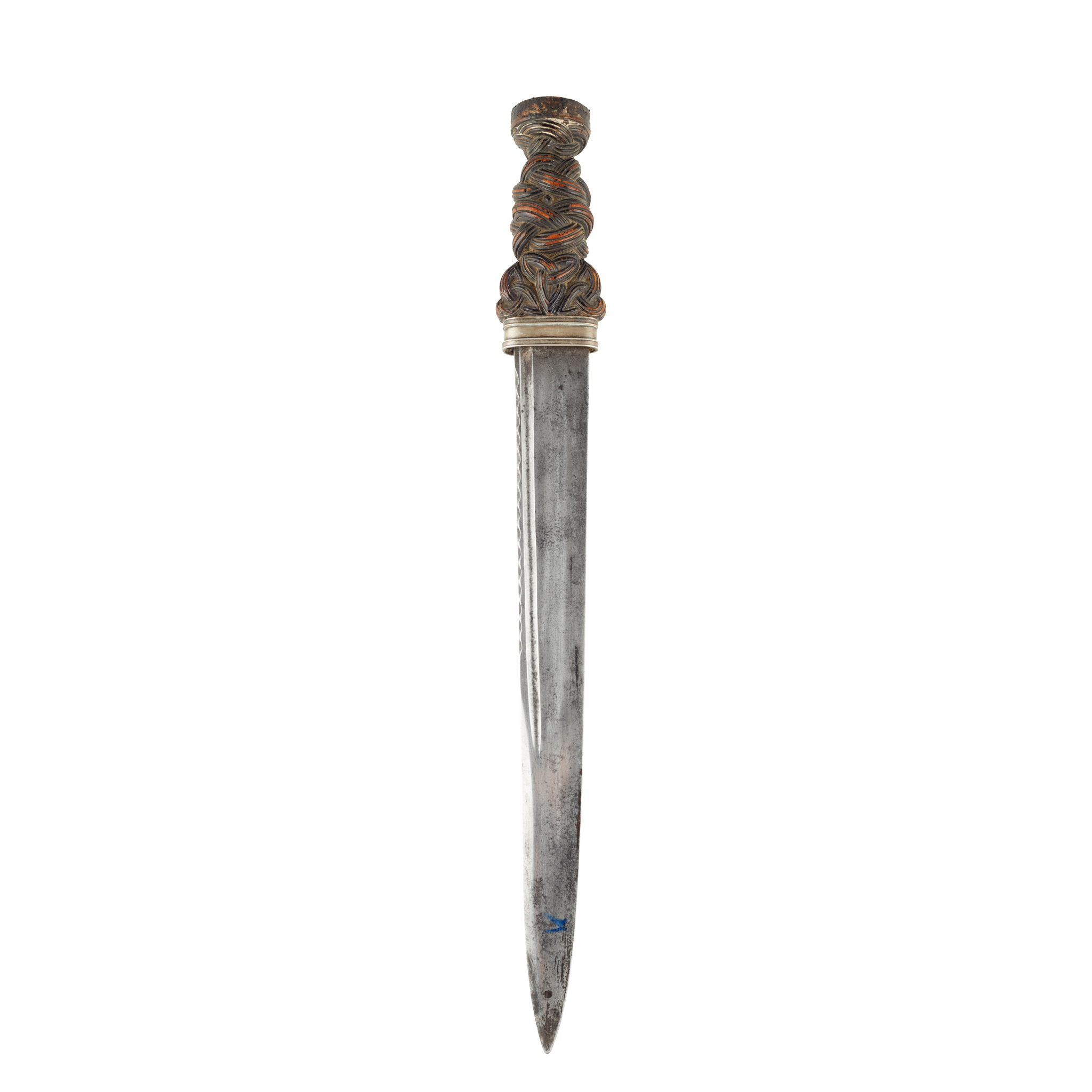 18TH CENTURY STYLE CARVED WOOD DIRK