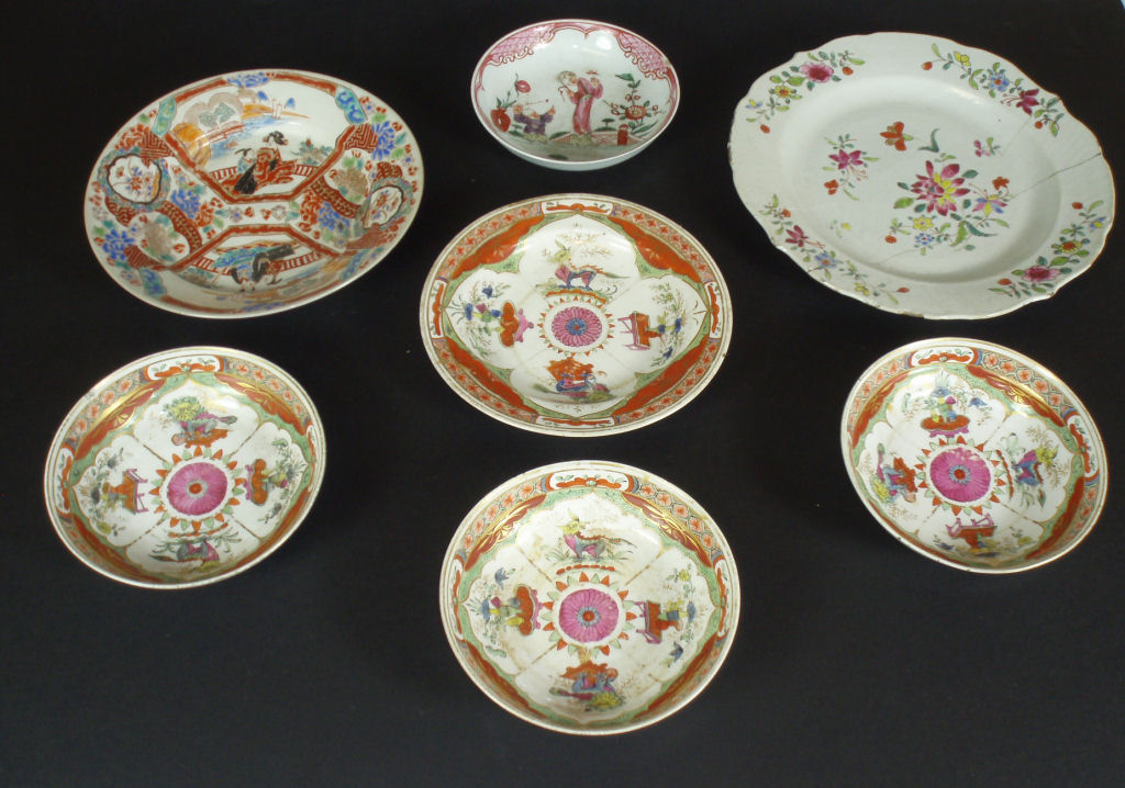 A group of 18th century and later Worcester wares