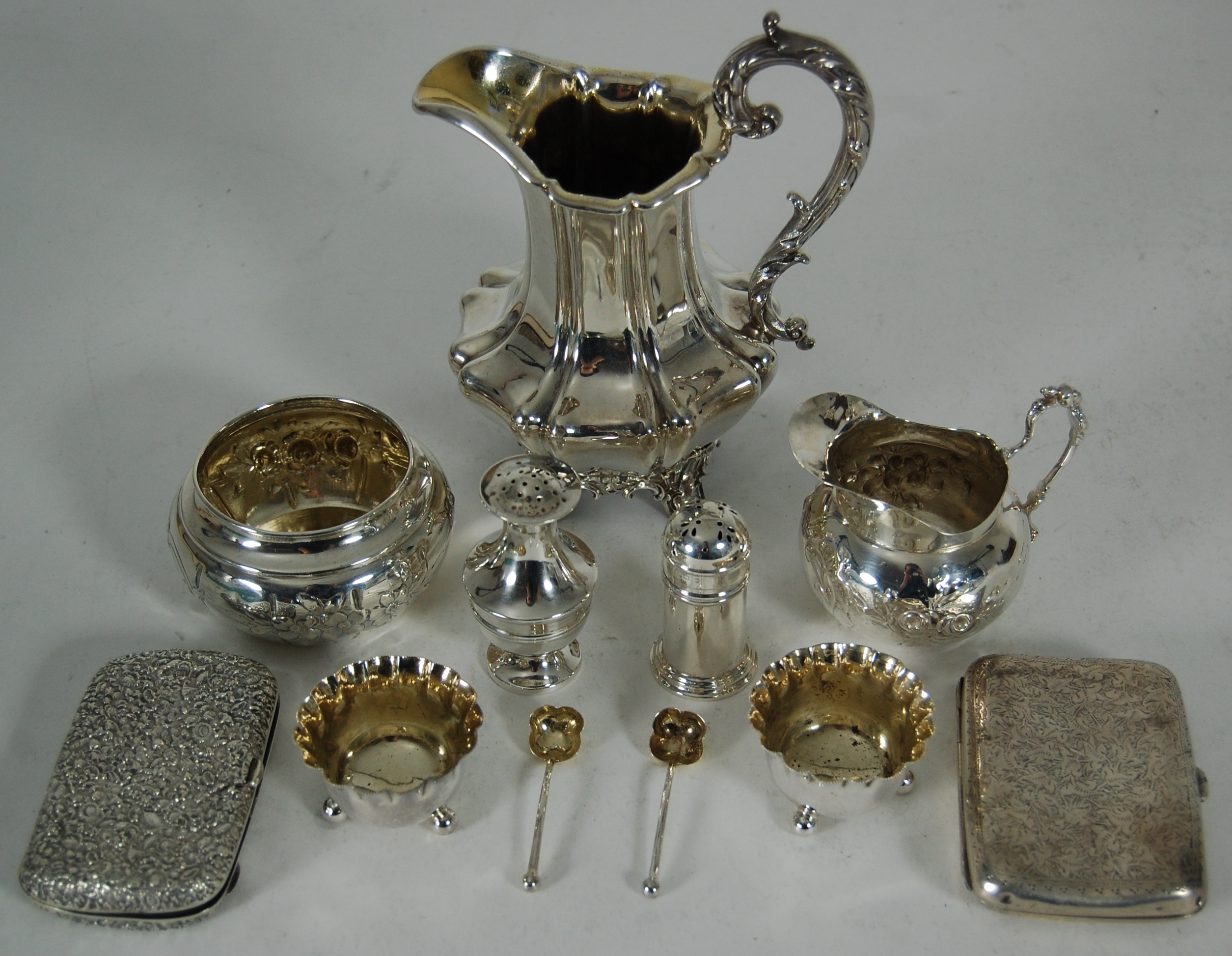 A collection of silver