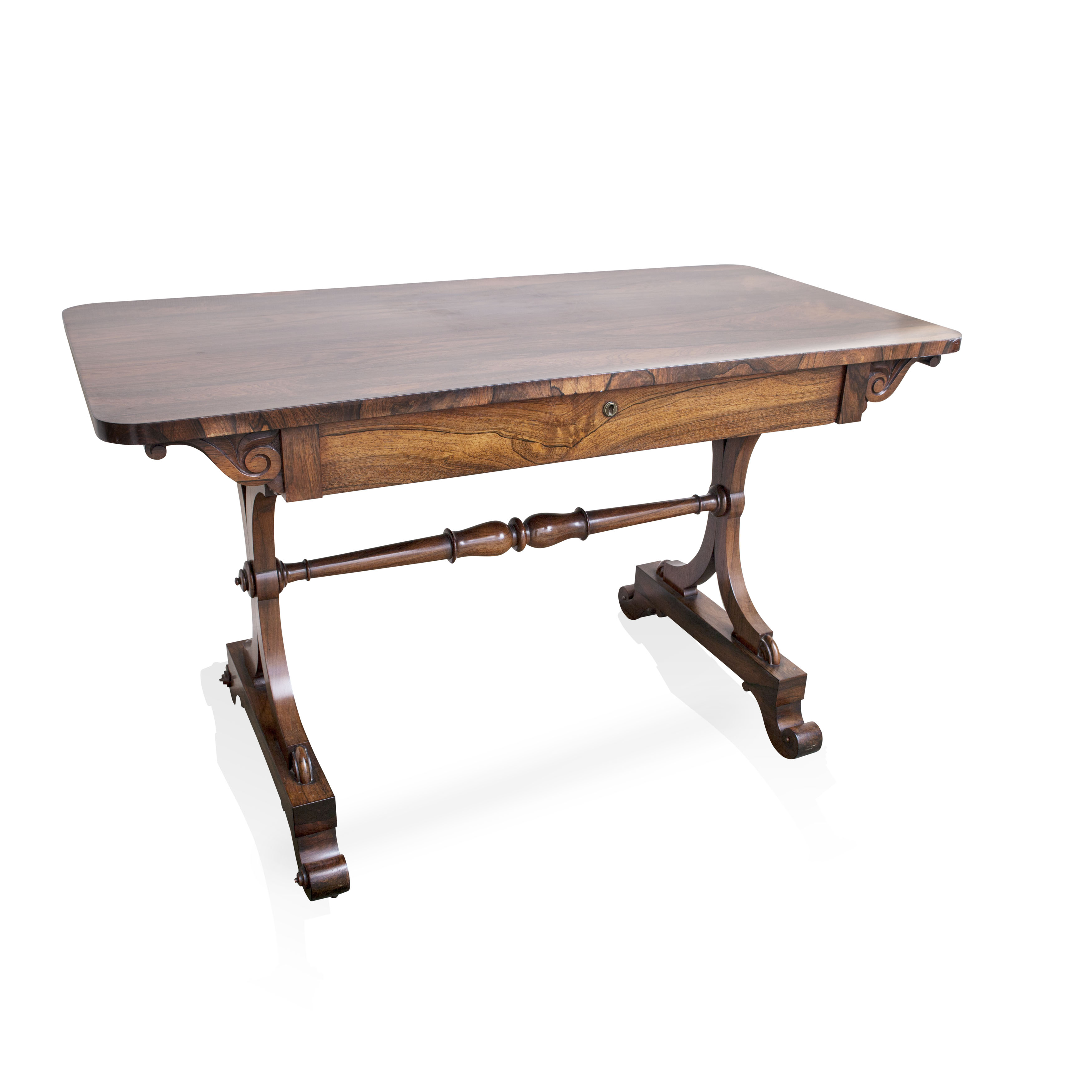 REGENCY ROSEWOOD SIDE TABLE