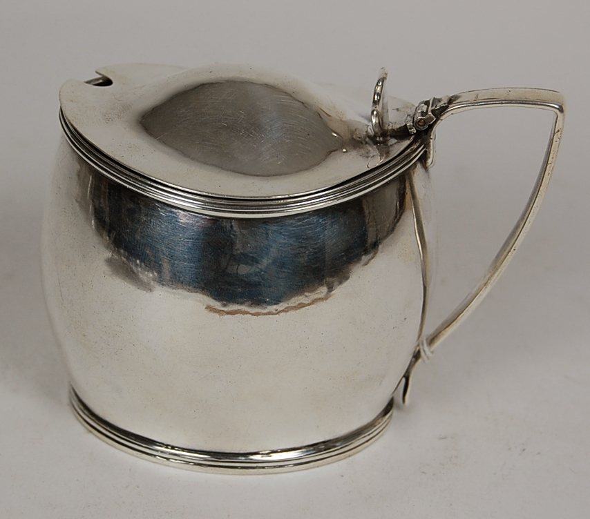 Elgin - a rare Scottish provincial large mustard pot