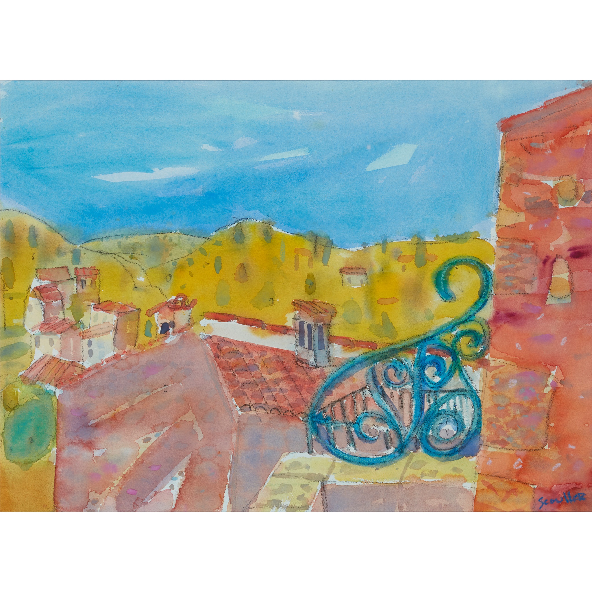 GLEN SCOULLER R.S.W., R.G.I. (SCOTTISH 1950-)