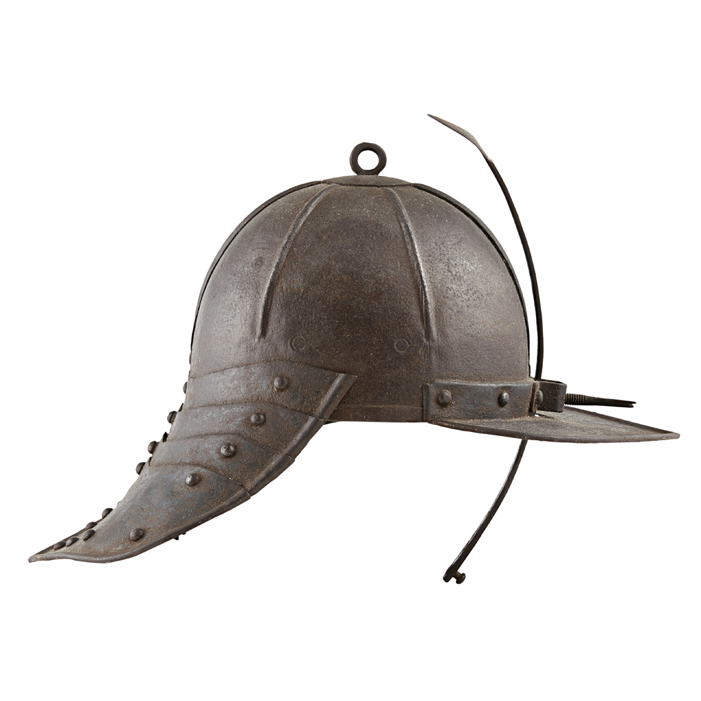 ENGLISH CIVIL WAR LOBSTER-TAIL HELMET