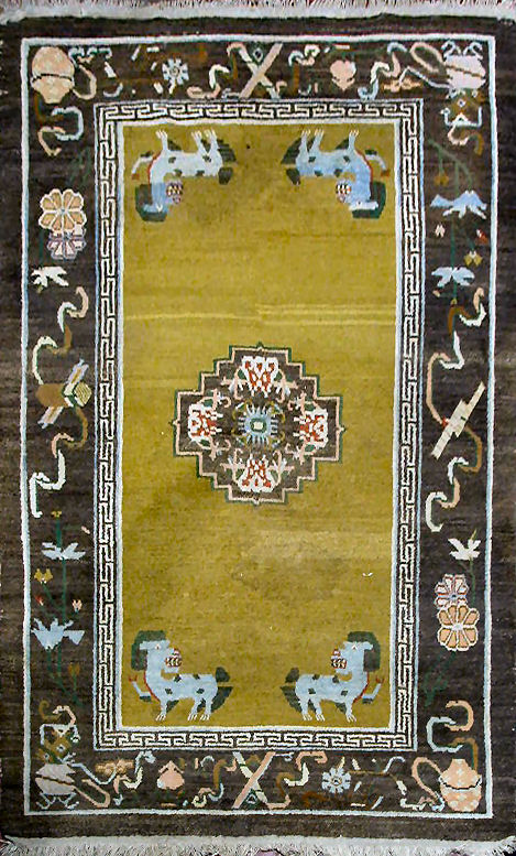 A Tibetan carpet
