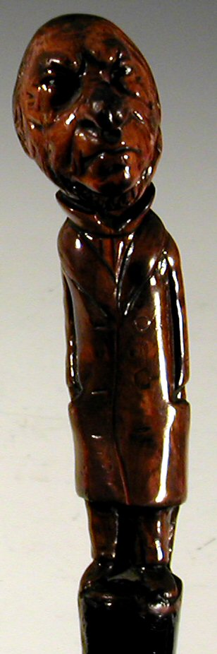 A 19th century walking stick,