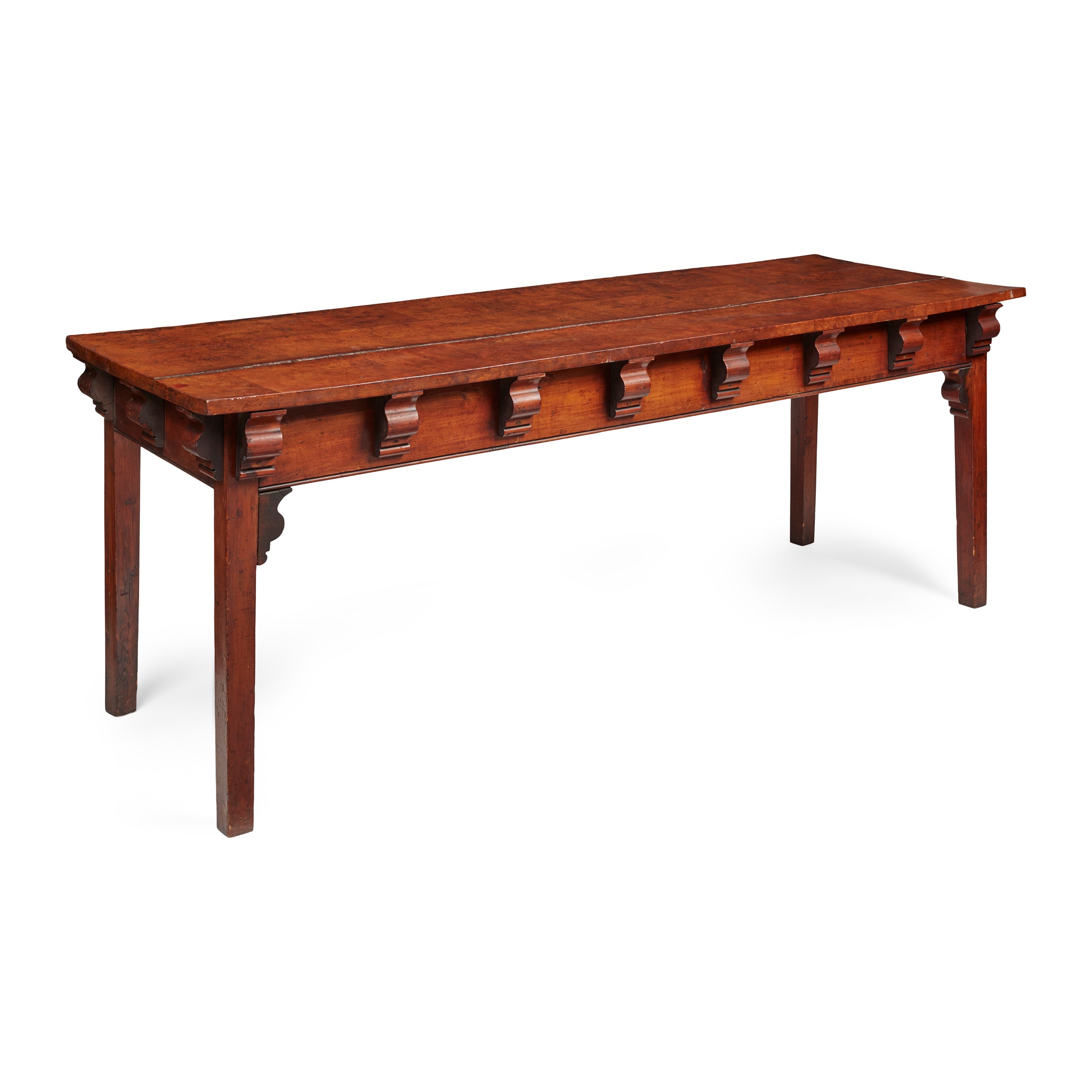 YEW, PINE, AND ELM HALL TABLE