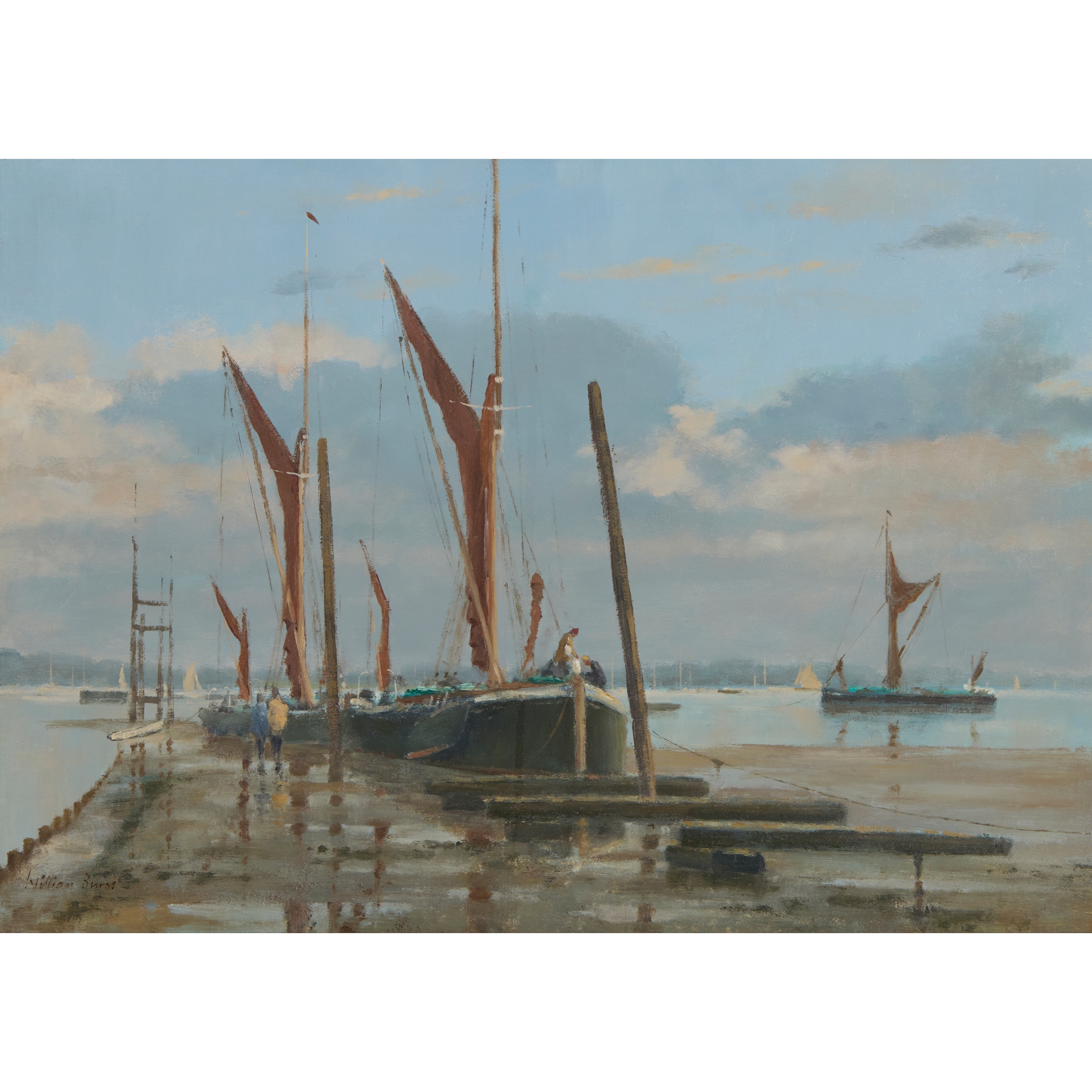 WILLIAM BURNS F.R.S.A. (BRITISH 1923-2010)