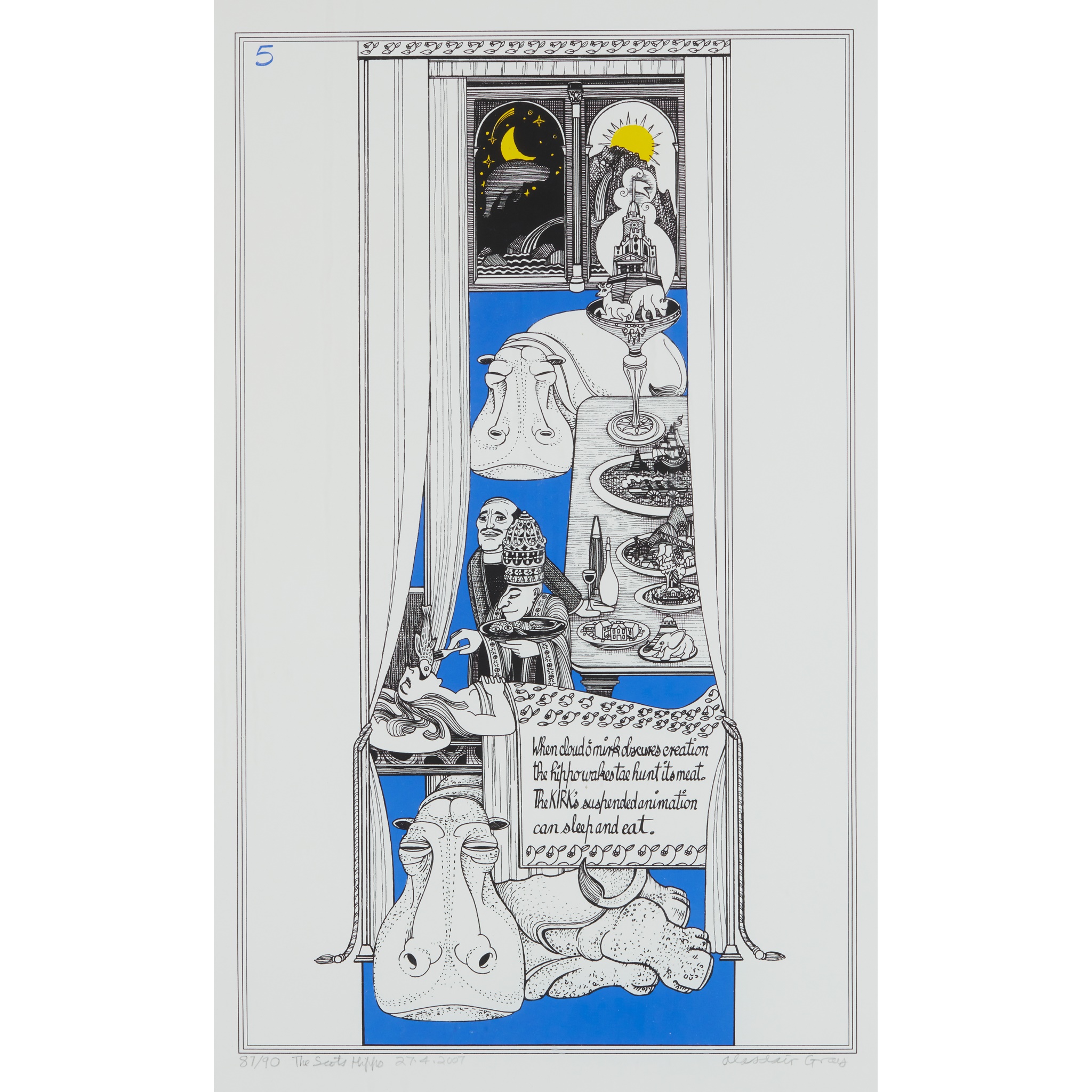ALASDAIR GRAY (SCOTTISH 1934-2019)
