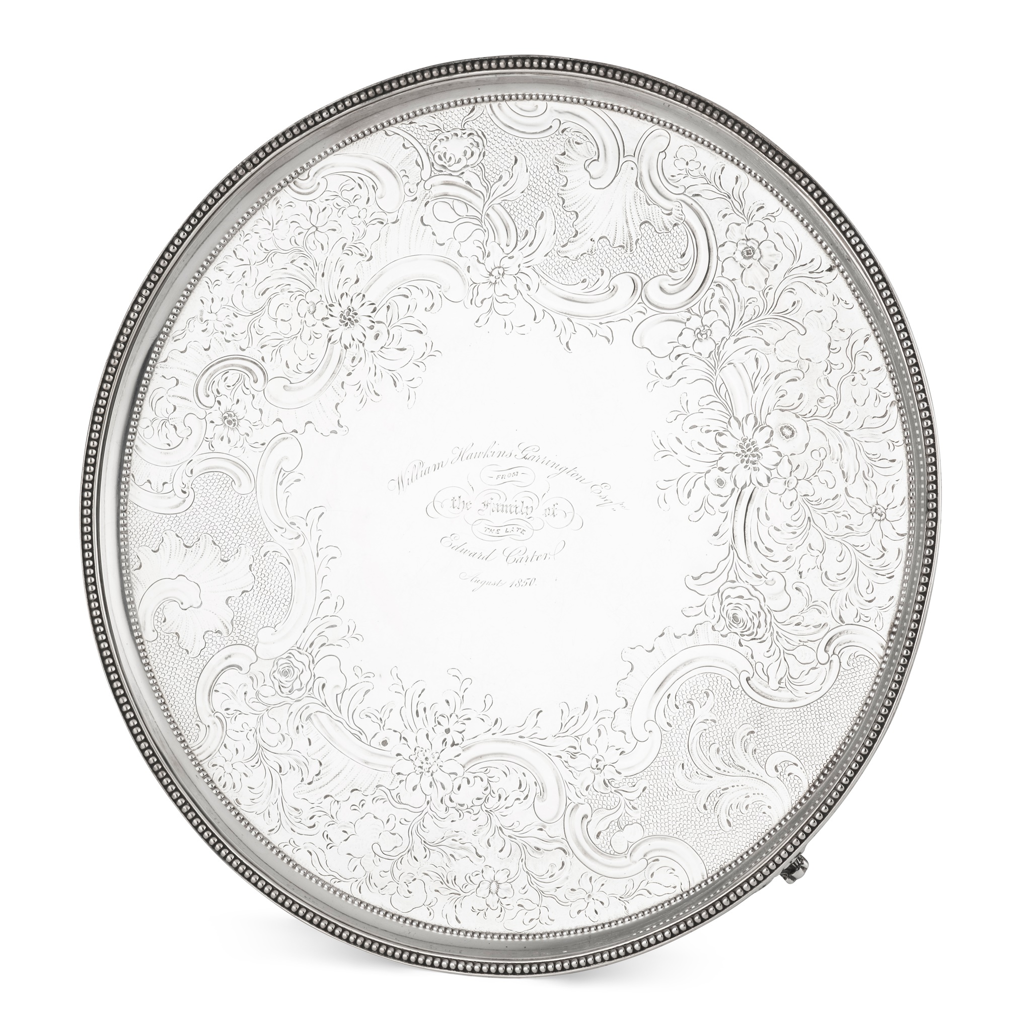 A George III presentation salver