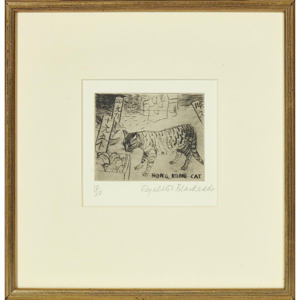 DAME ELIZABETH BLACKADDER O.B.E., R.A., R.S.A., R.S.W., R.G.I., D.Litt (SCOTTISH 1931-2021)