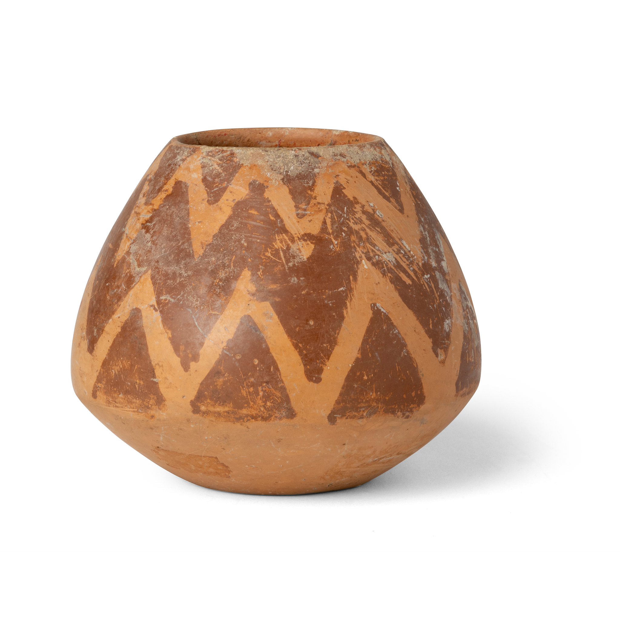 PAINTED POTTERY JAR