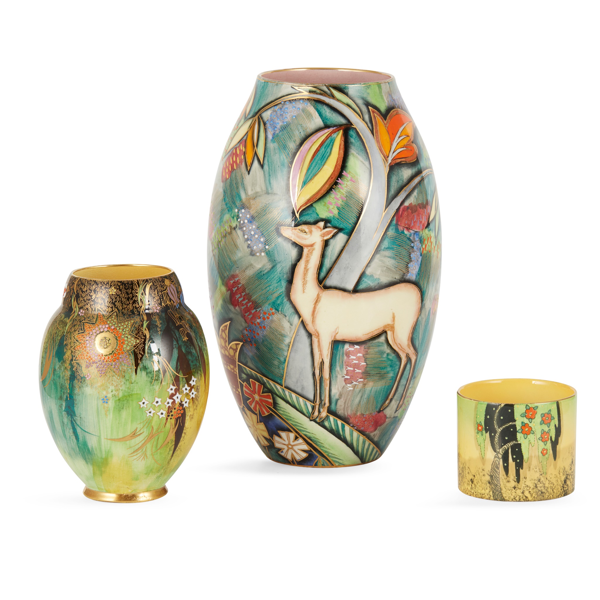 VIOLET ELMER (BRITISH 1907-1988) (ATTRIBUTED TO) FOR CARLTON WARE