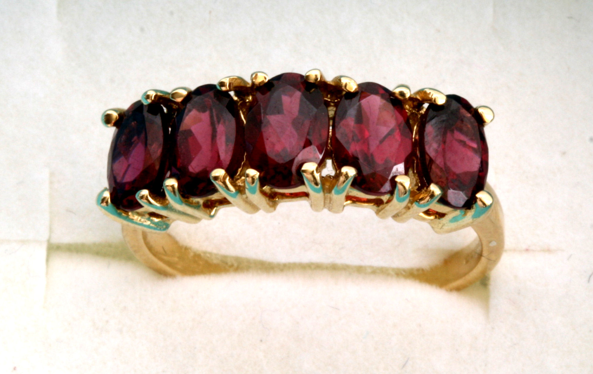 A group of diamond and gem set dress rings