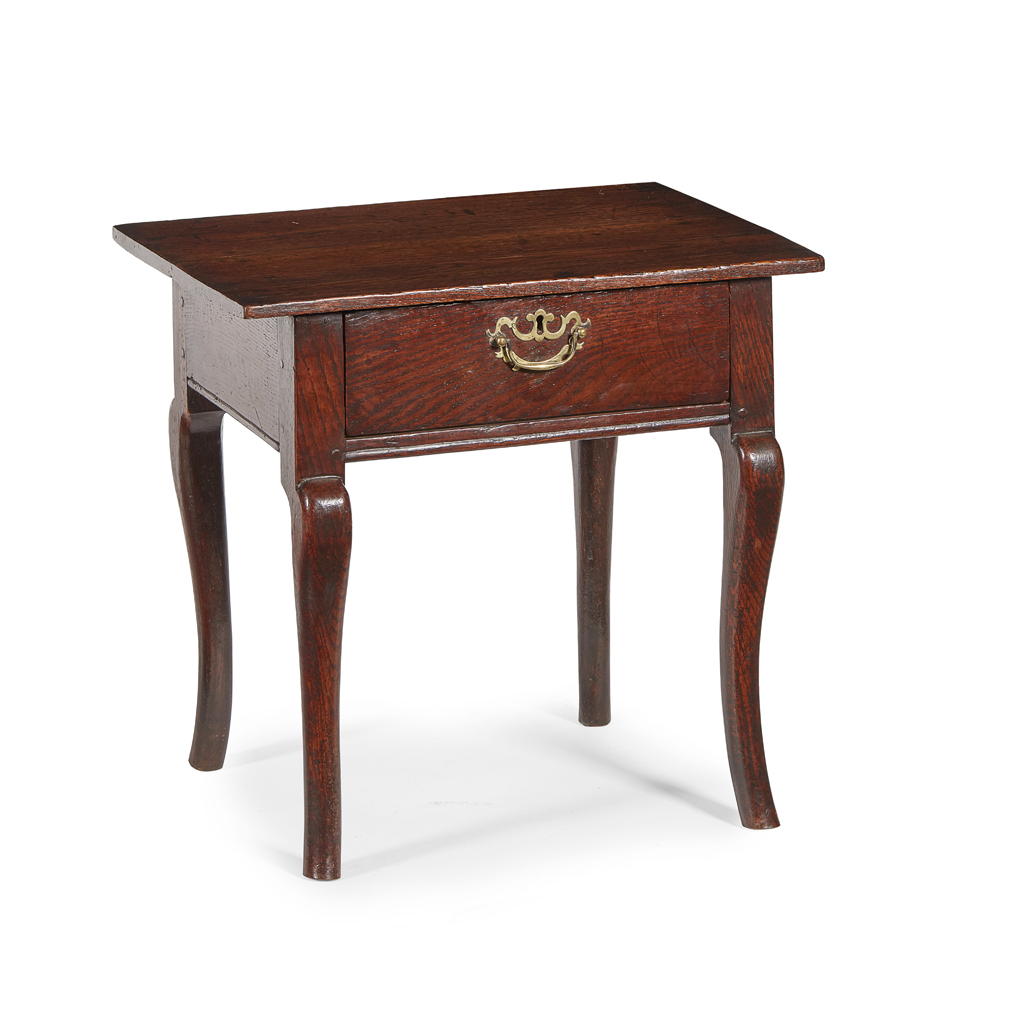 GEORGIAN OAK SIDE TABLE