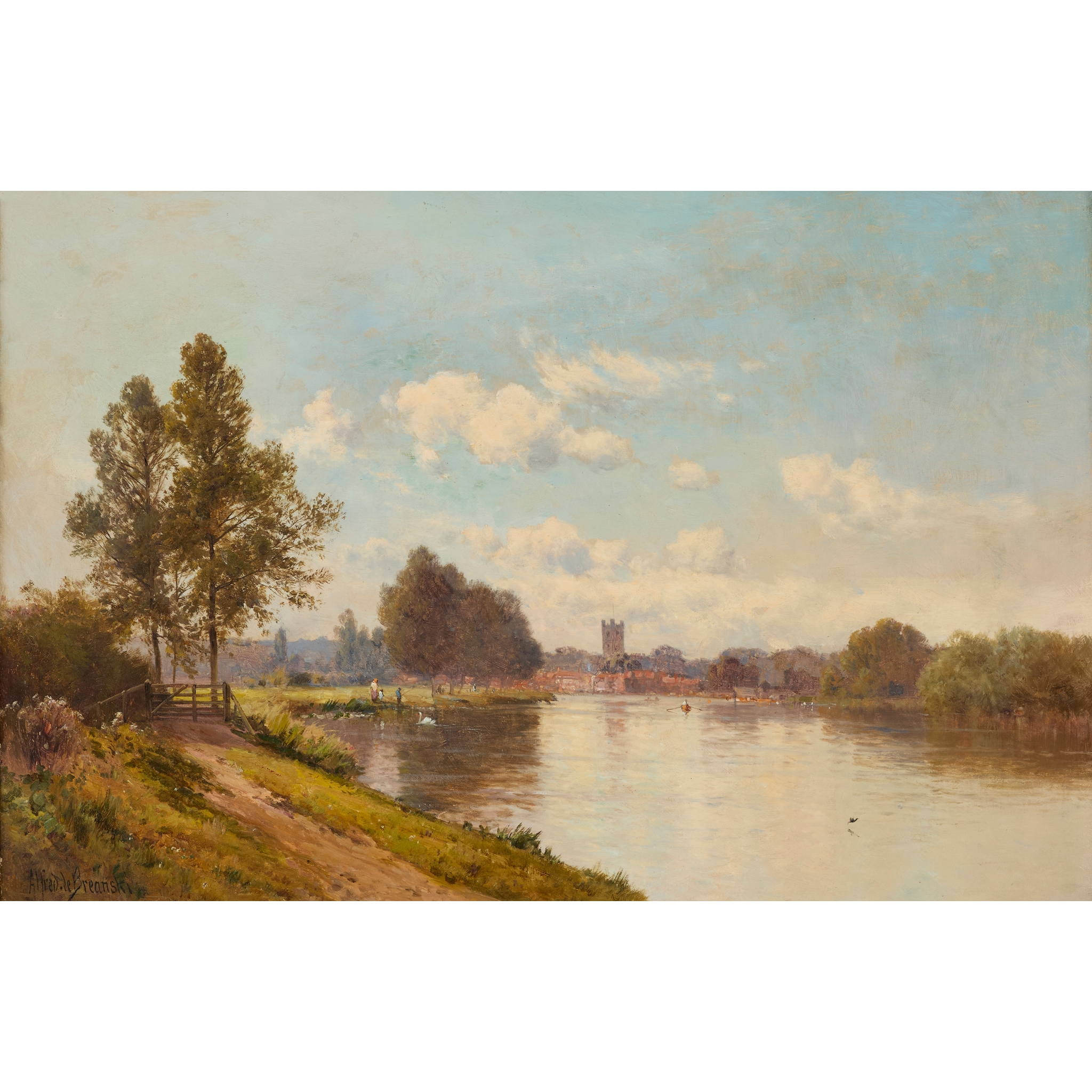 ALFRED DE BREANSKI SENIOR (BRITISH 1852-1928)