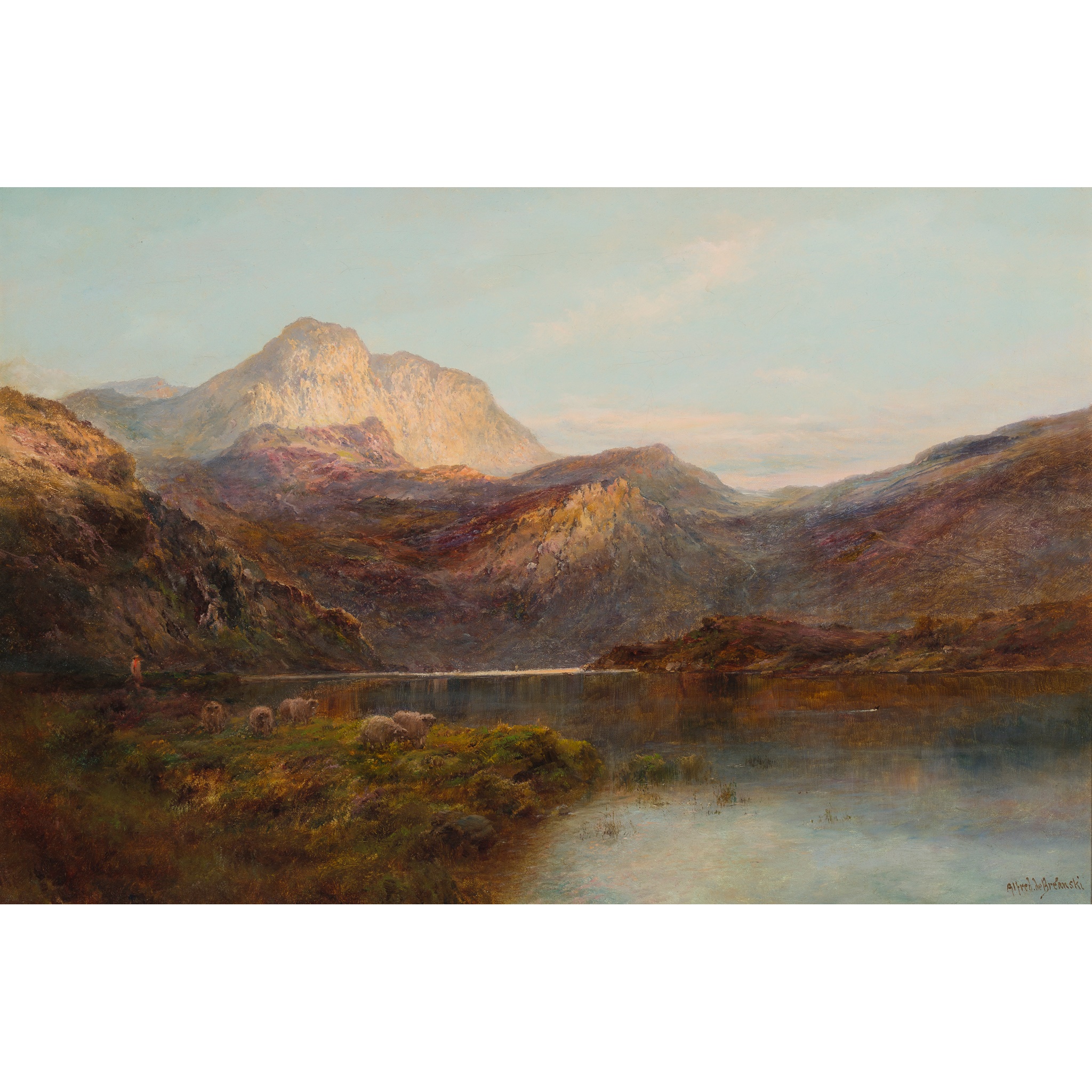 ALFRED DE BREANSKI SENIOR (BRITISH 1852-1928)