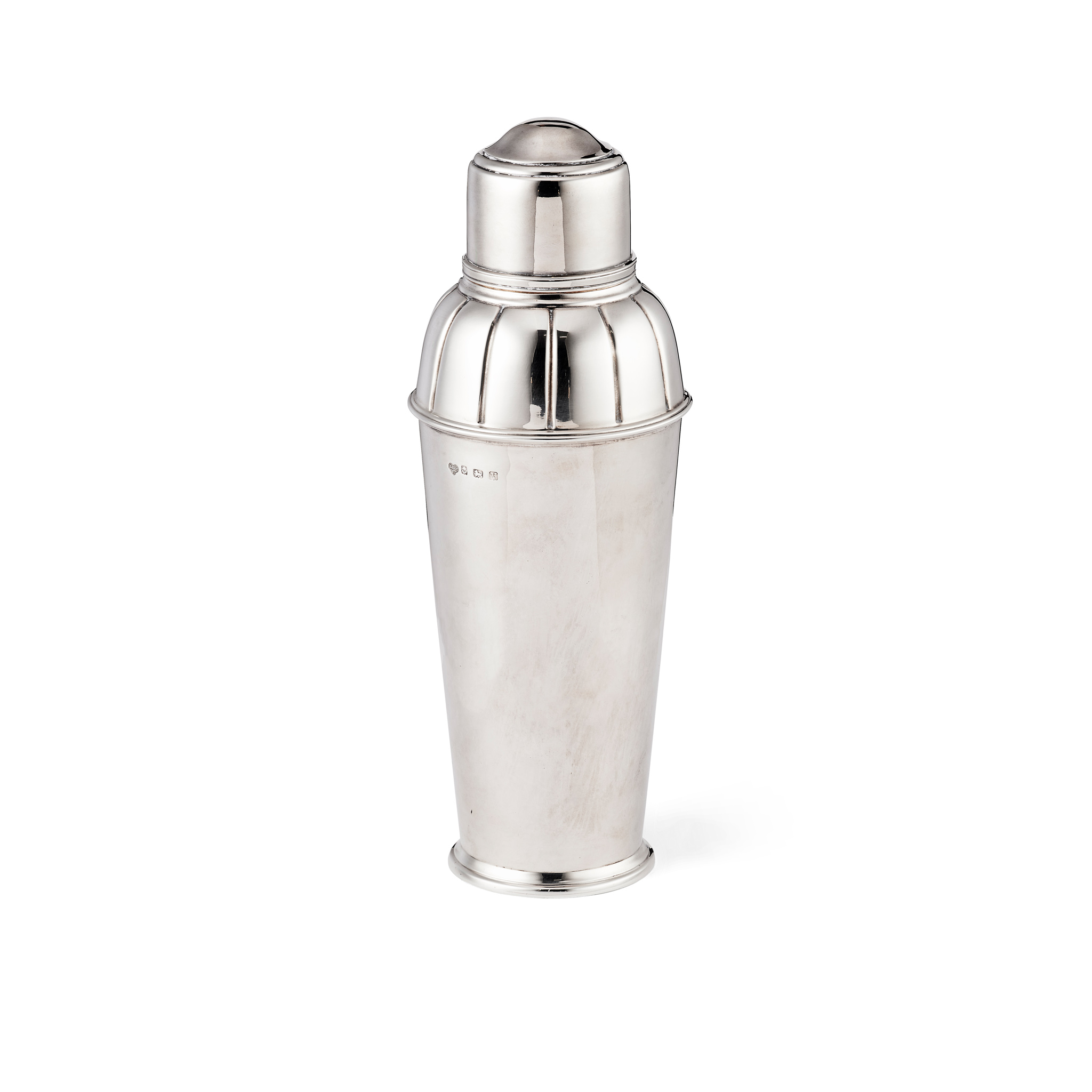 A 1940s COBBLER COCKTAIL SHAKER