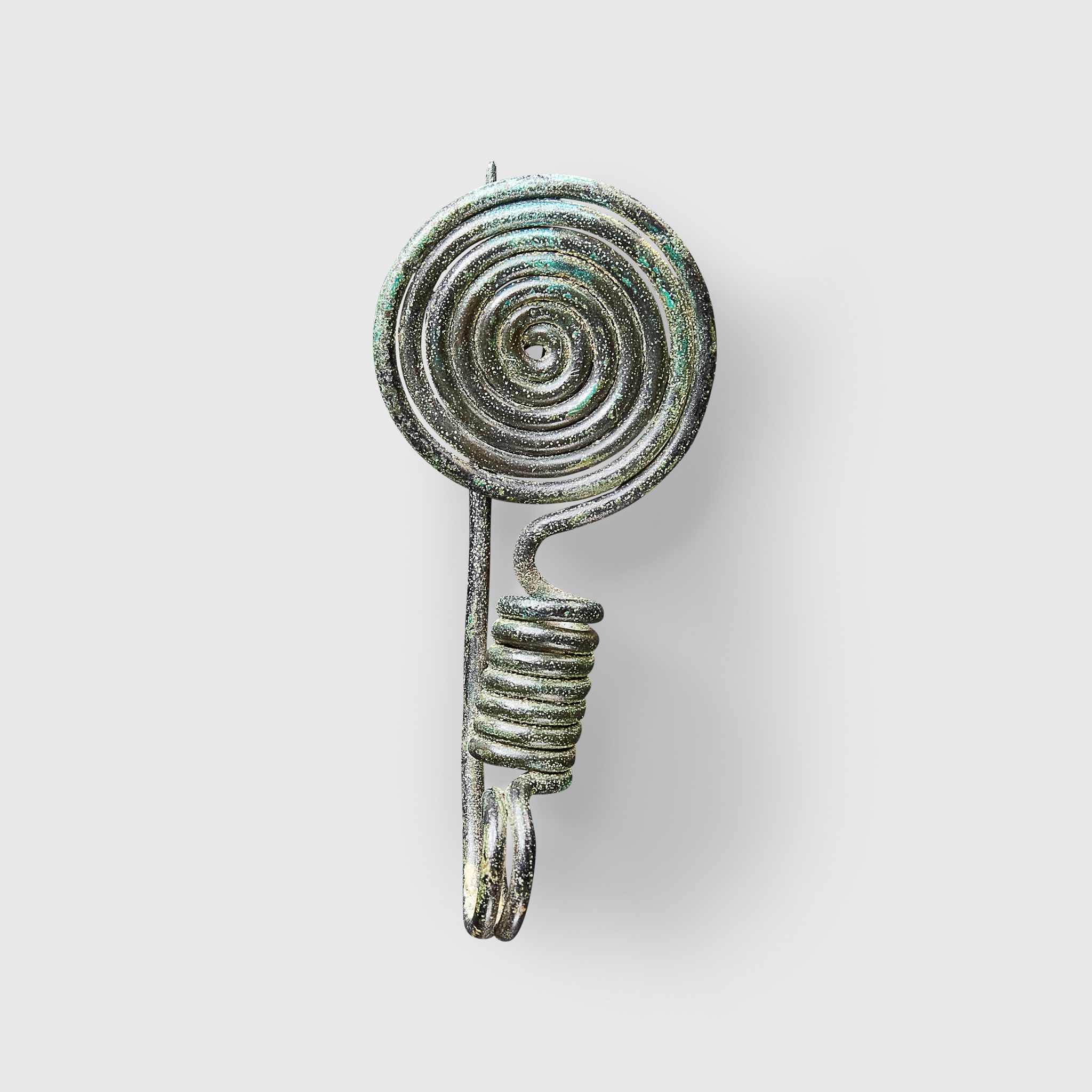 BRONZE AGE SPIRAL BROOCH