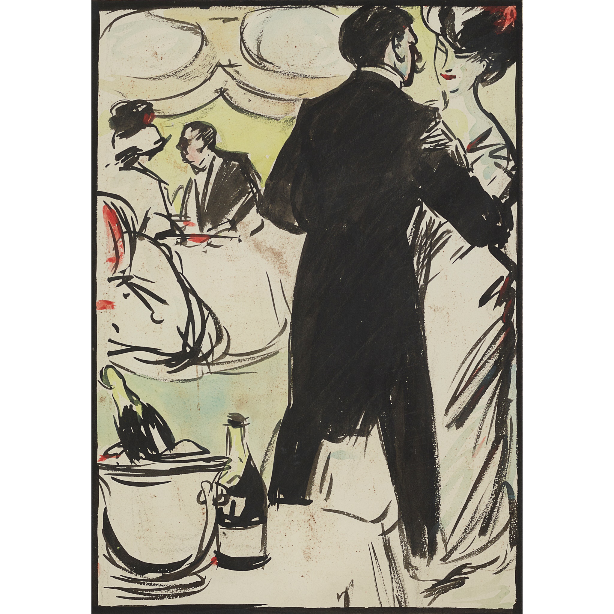 JOHN DUNCAN FERGUSSON R.B.A. (SCOTTISH 1874-1961)