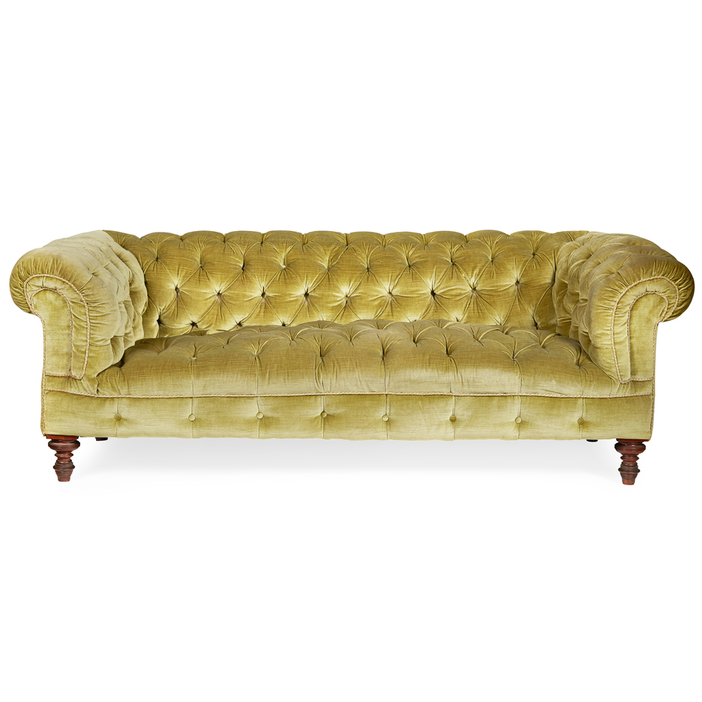 LATE VICTORIAN CHESTERFIELD SOFA