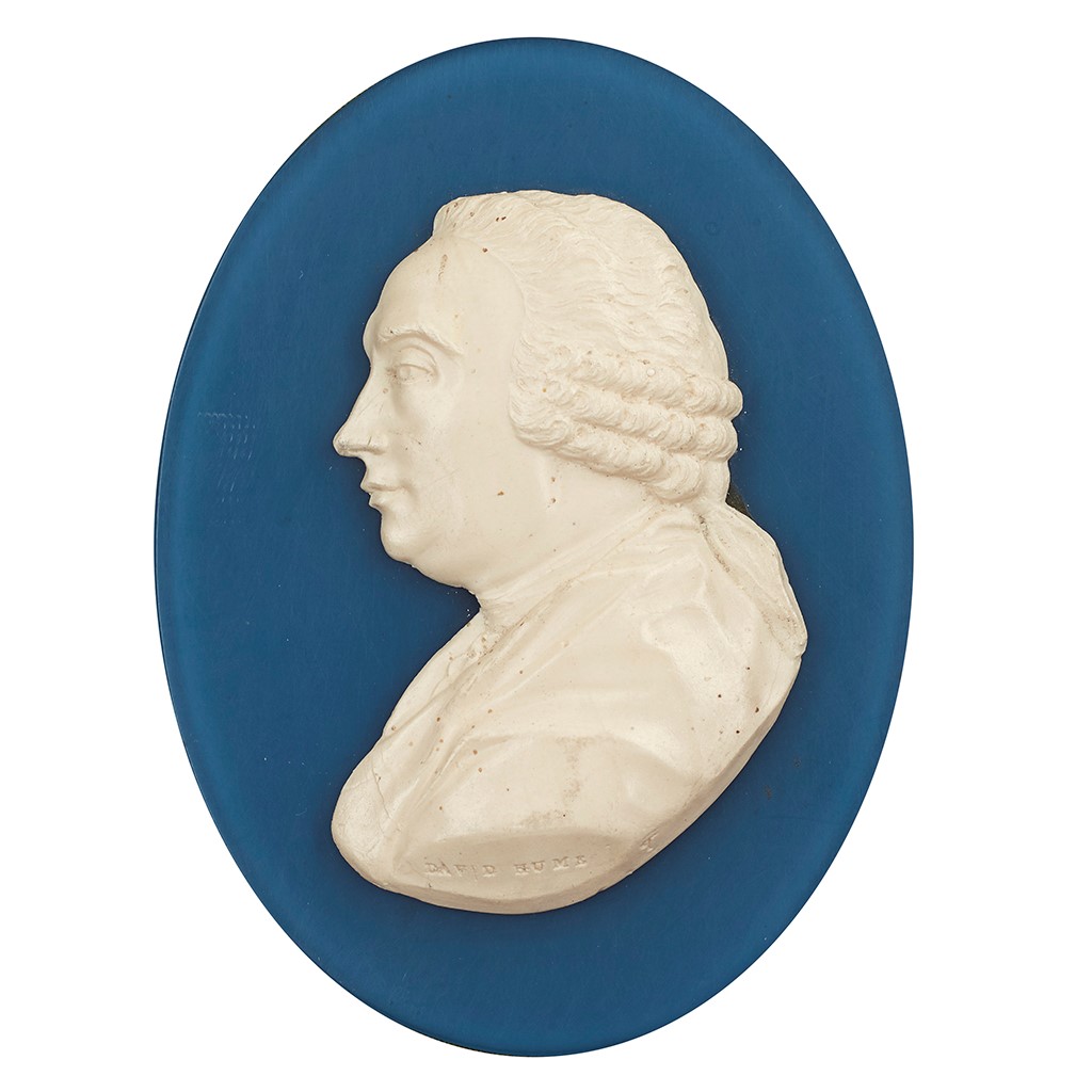A PORTRAIT MEDALLION OF DAVID HUME, BY JAMES TASSIE
