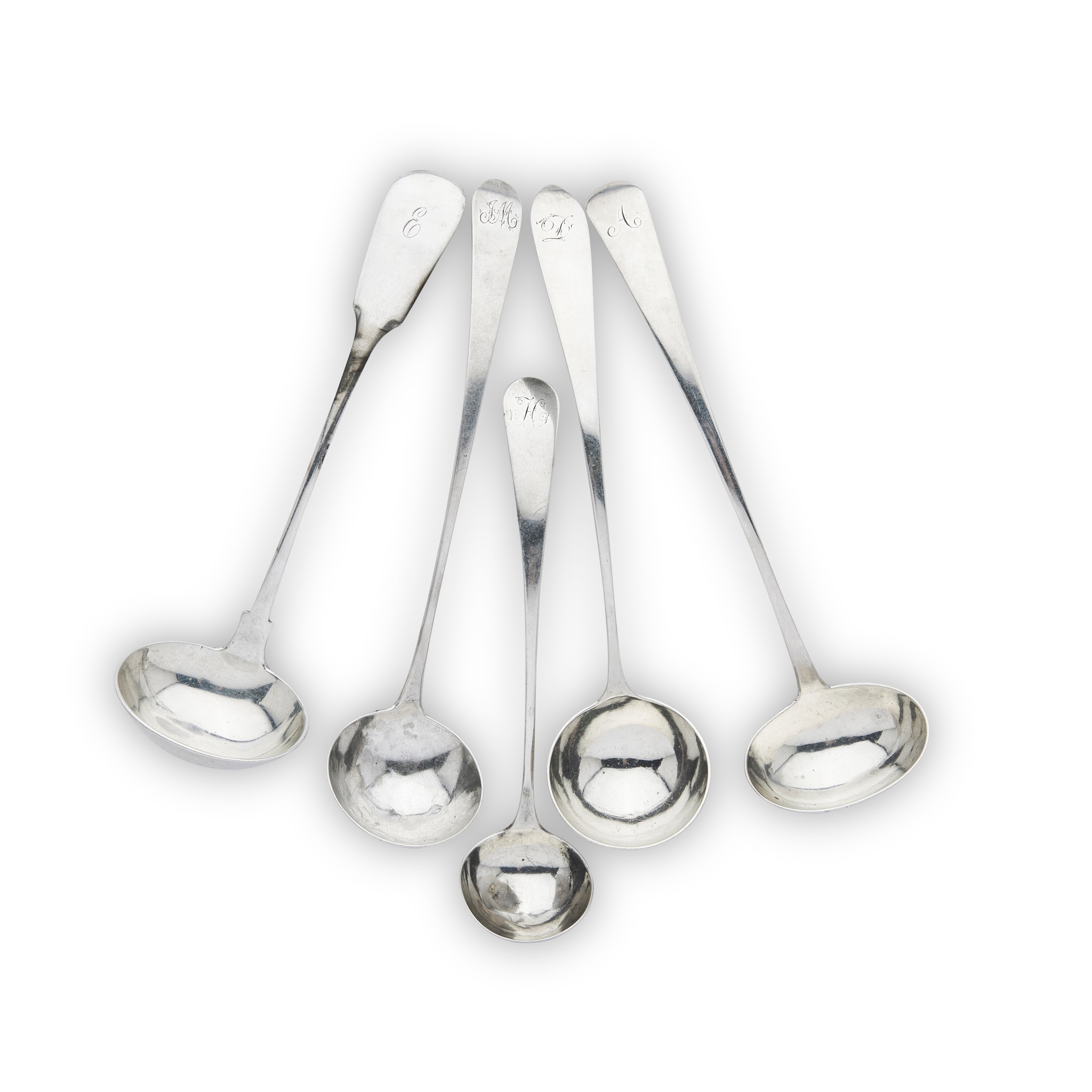 ABERDEEN – A COLLECTION OF SCOTTISH PROVINCIAL TODDY LADLES