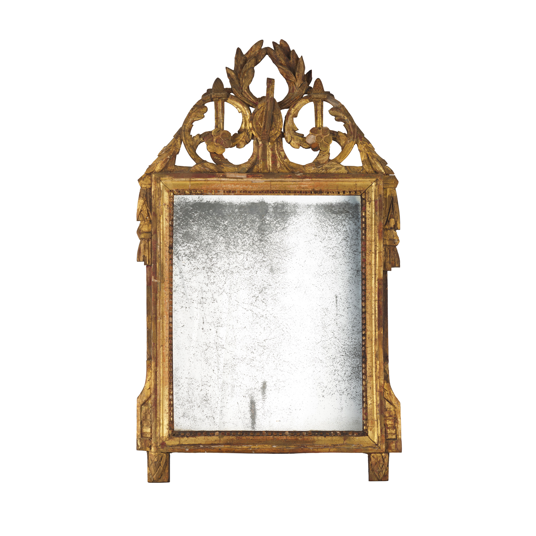 ITALIAN NEOCLASSICAL GILTWOOD MIRROR