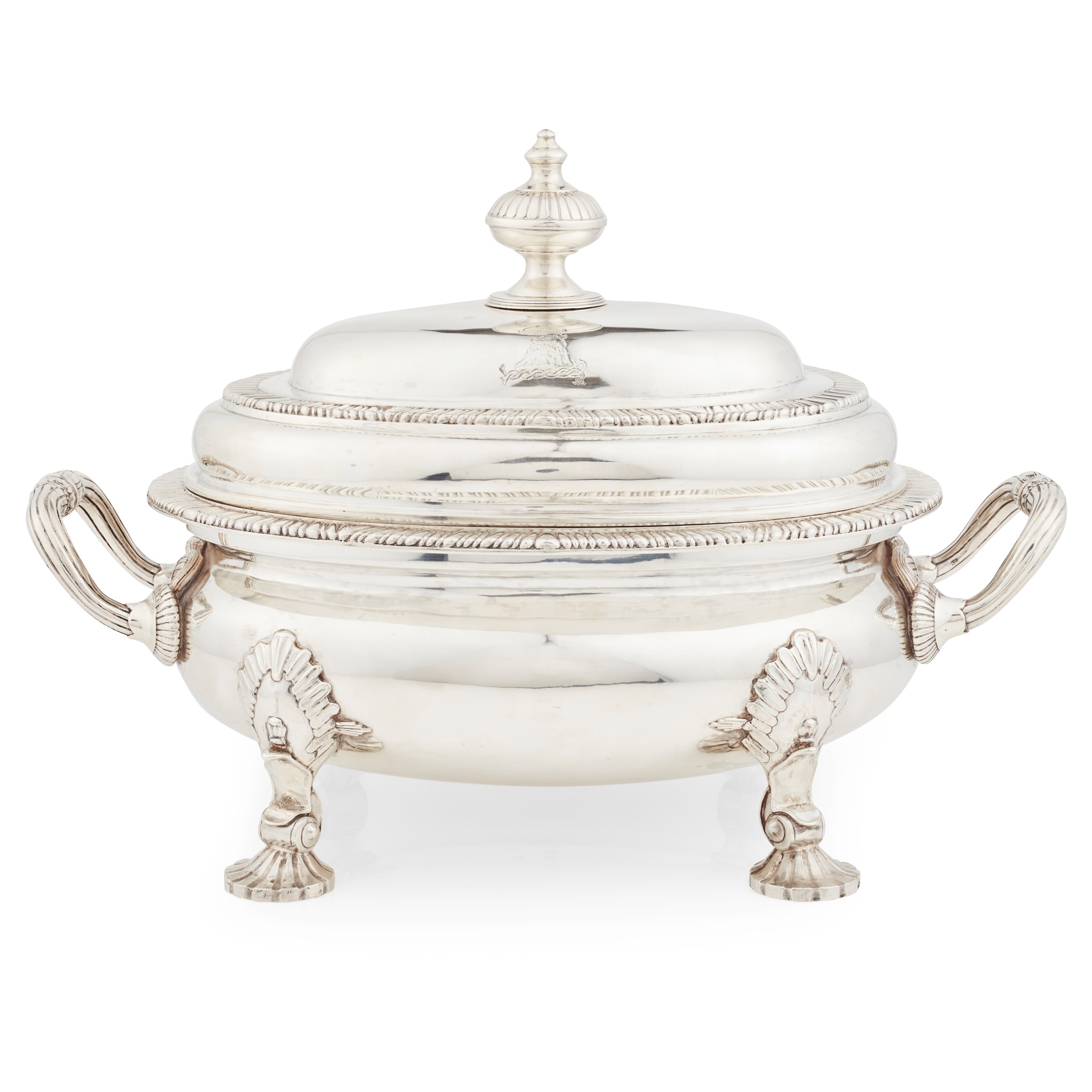 A George III style tureen and cover