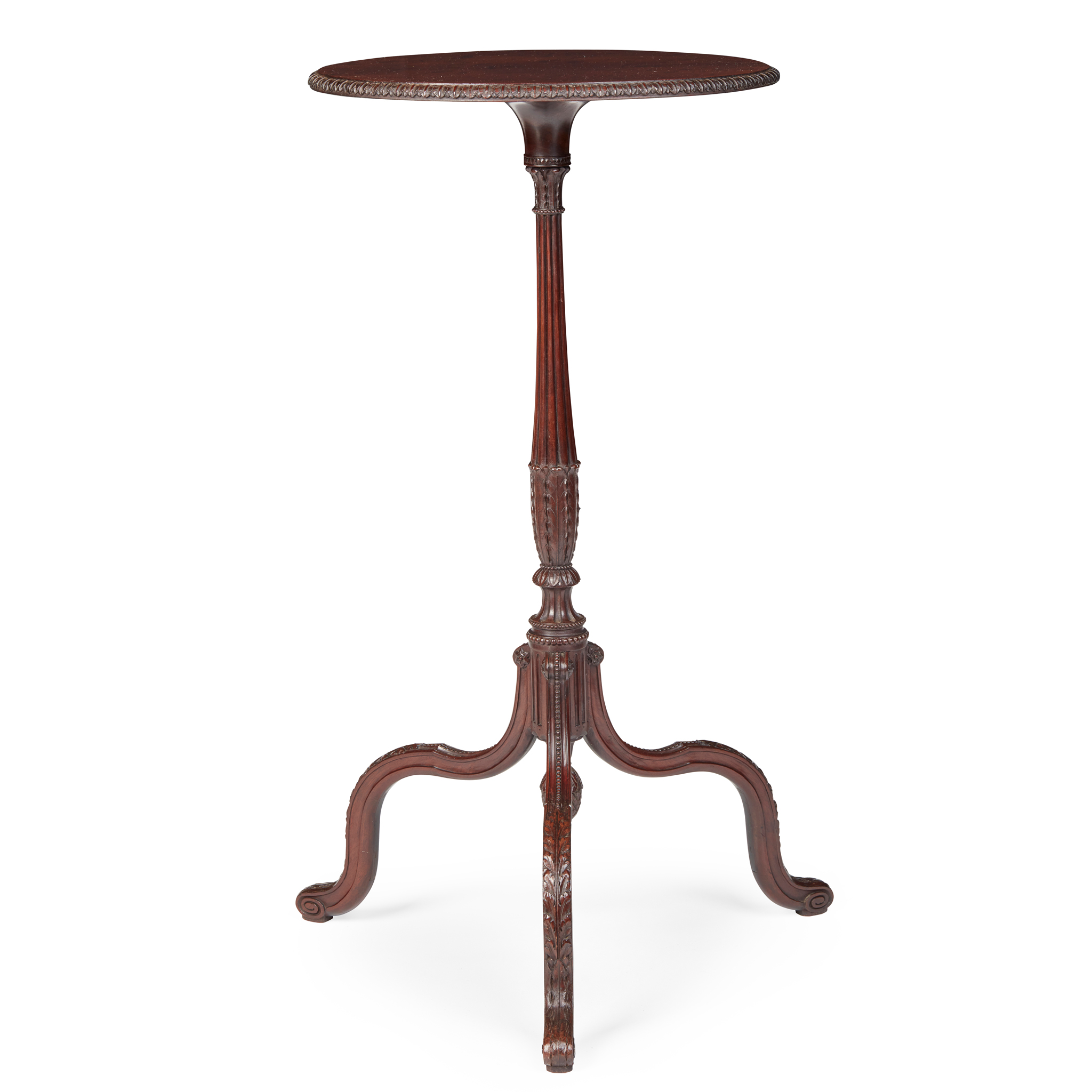 GEORGE III STYLE MAHOGANY WINE TABLE