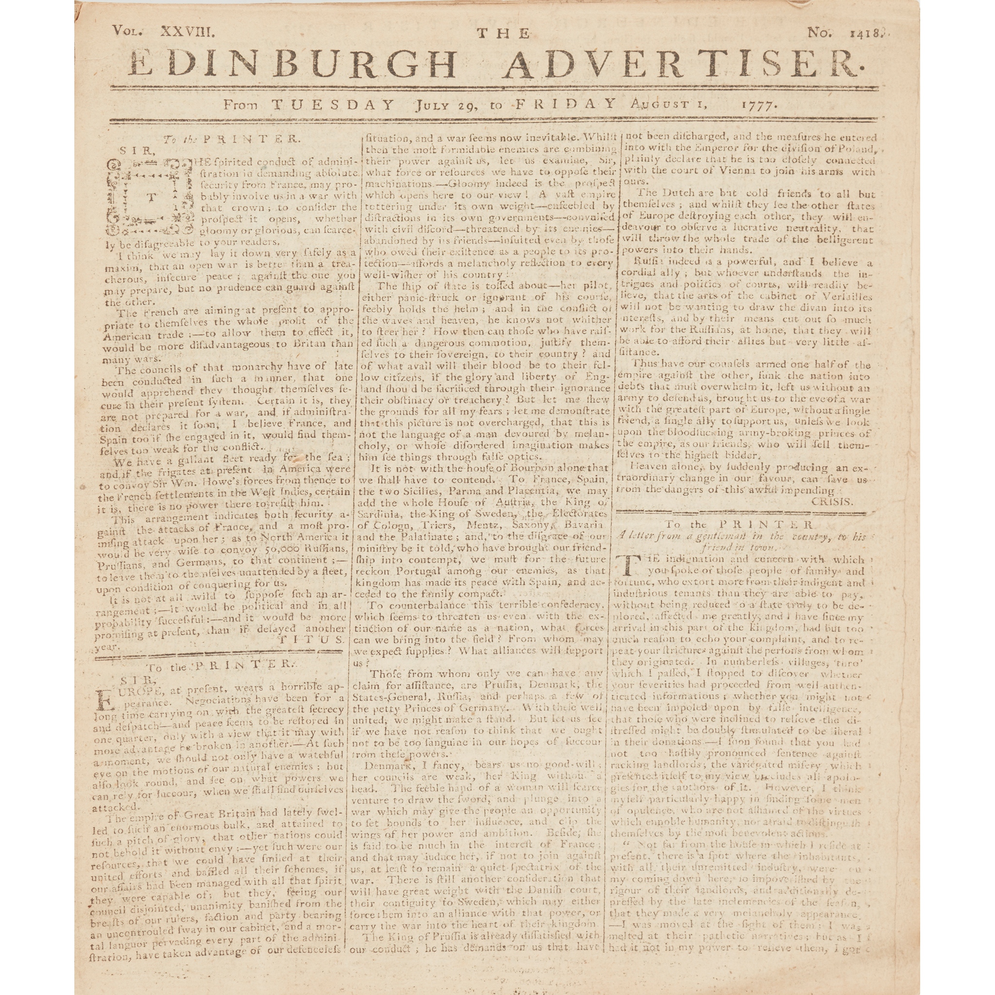 Edinburgh Advertiser