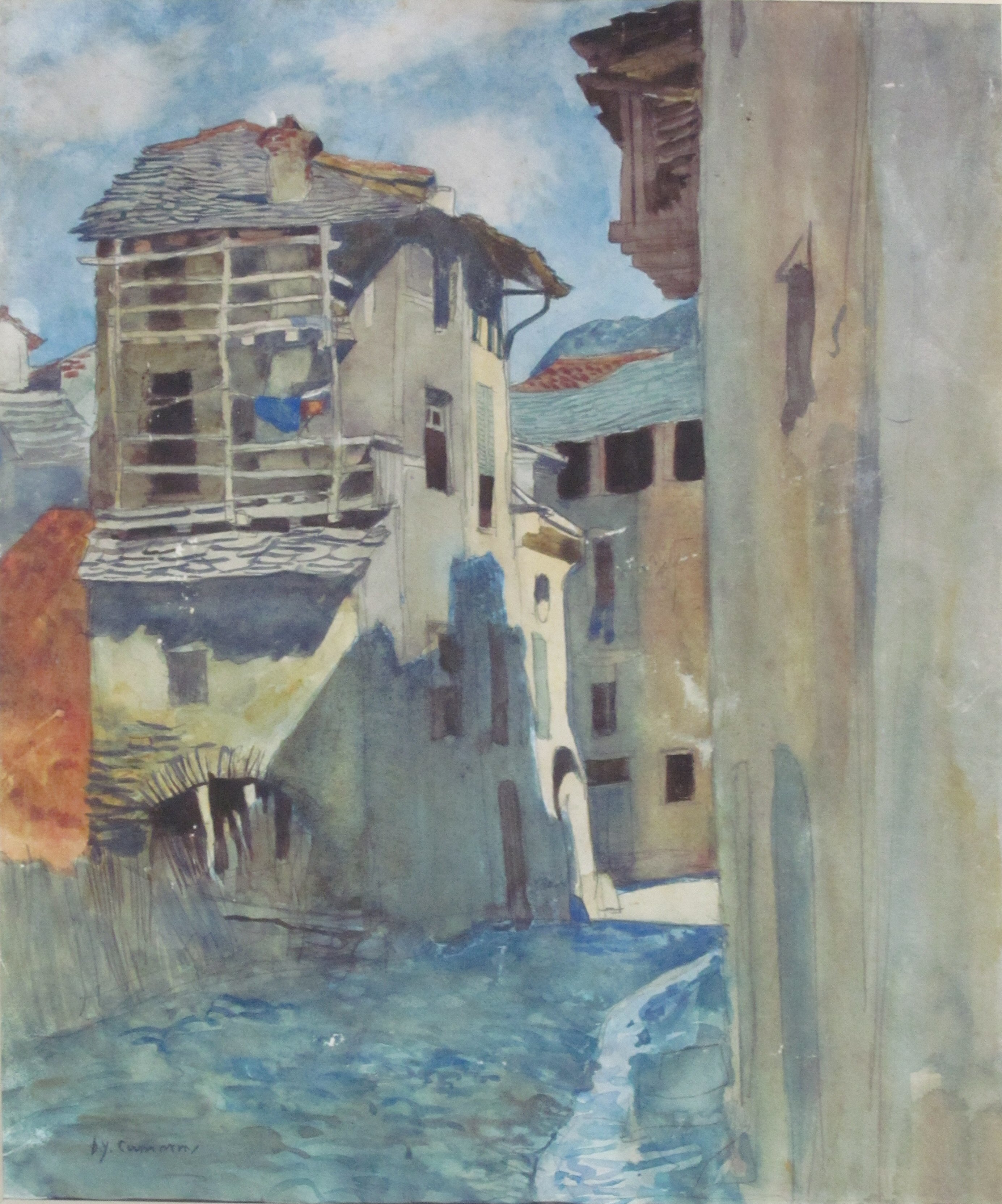 SIR DAVID YOUNG CAMERON R.A., R.S.A., R.S.W., R.E. (SCOTTISH 1865-1945)