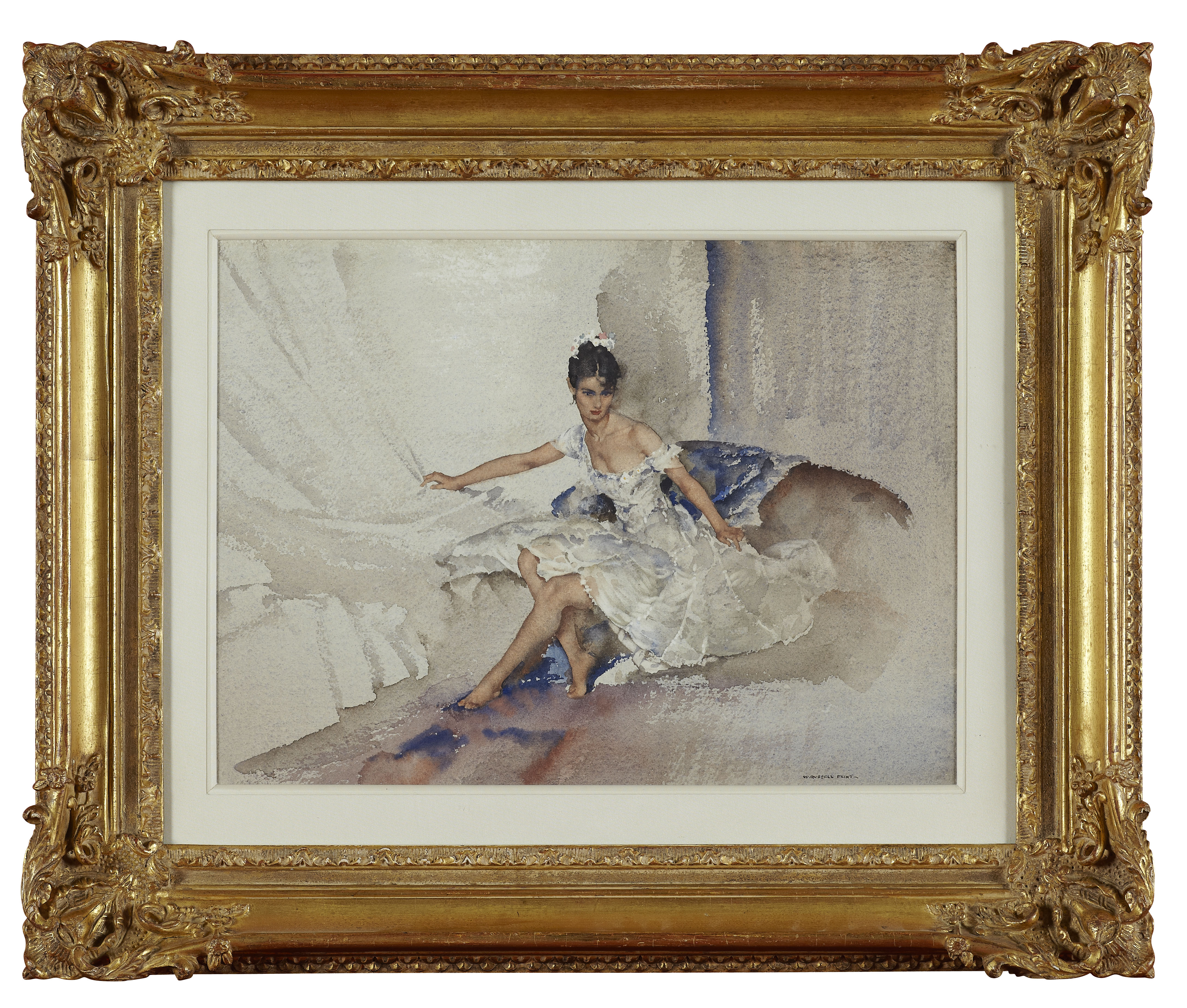 SIR WILLIAM RUSSELL FLINT P.R.A., P.R.W.S., R.S.W., R.O.I., R.E (SCOTTISH 1880-1969)